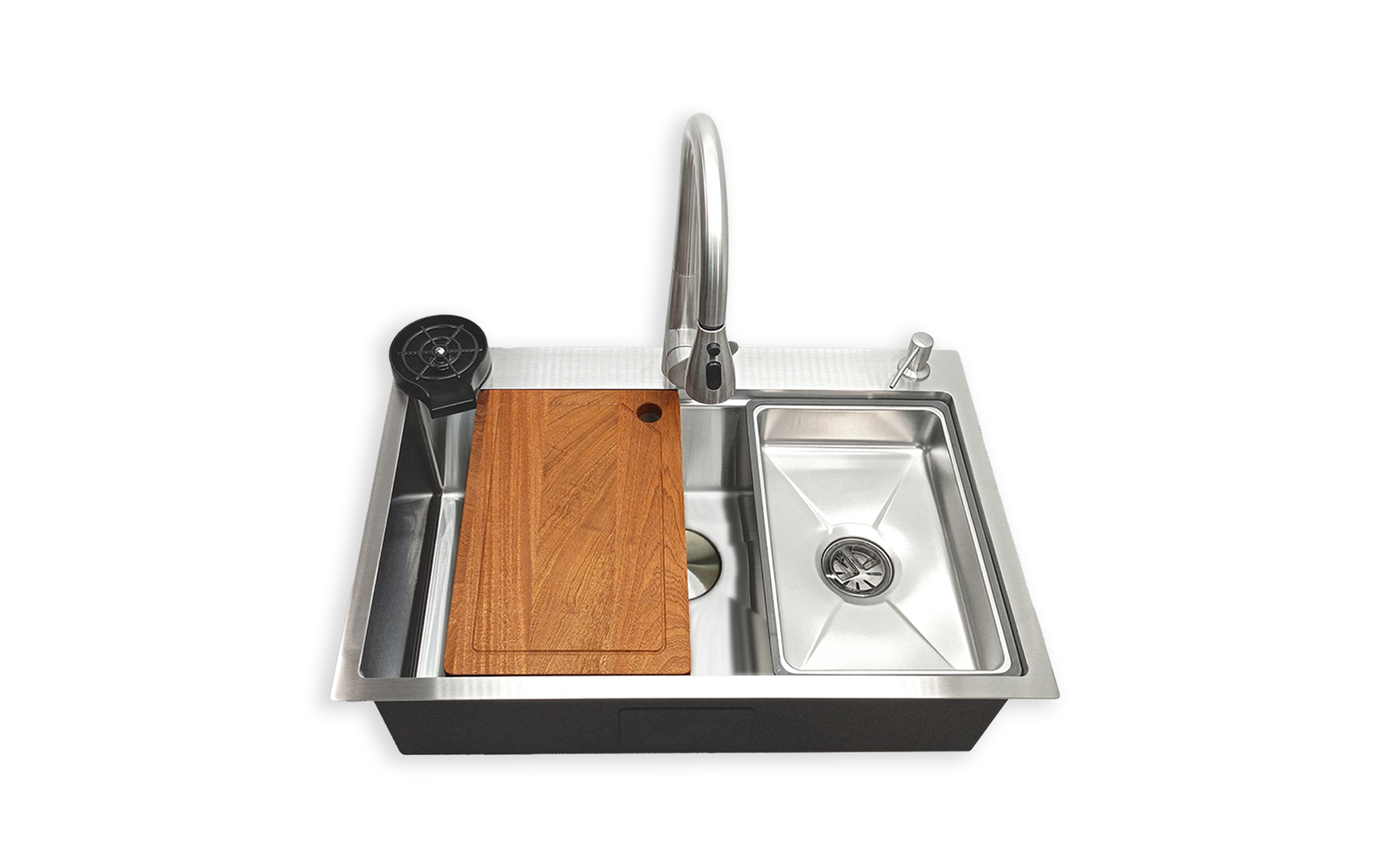 Chiuveta multifunctionala IVENTO K/ 20L.041.41, inox periat  1