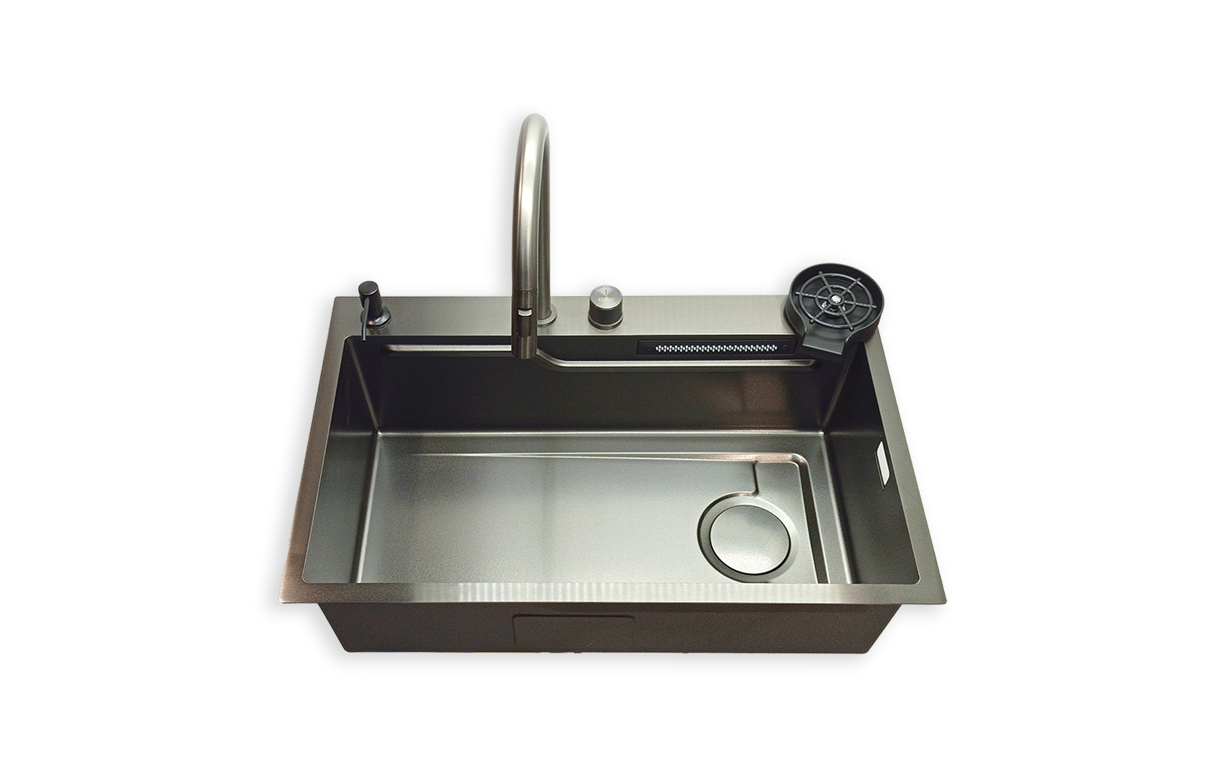 Chiuveta multifunctionala IVENTO K/ 20L.041.52, nano negru  4