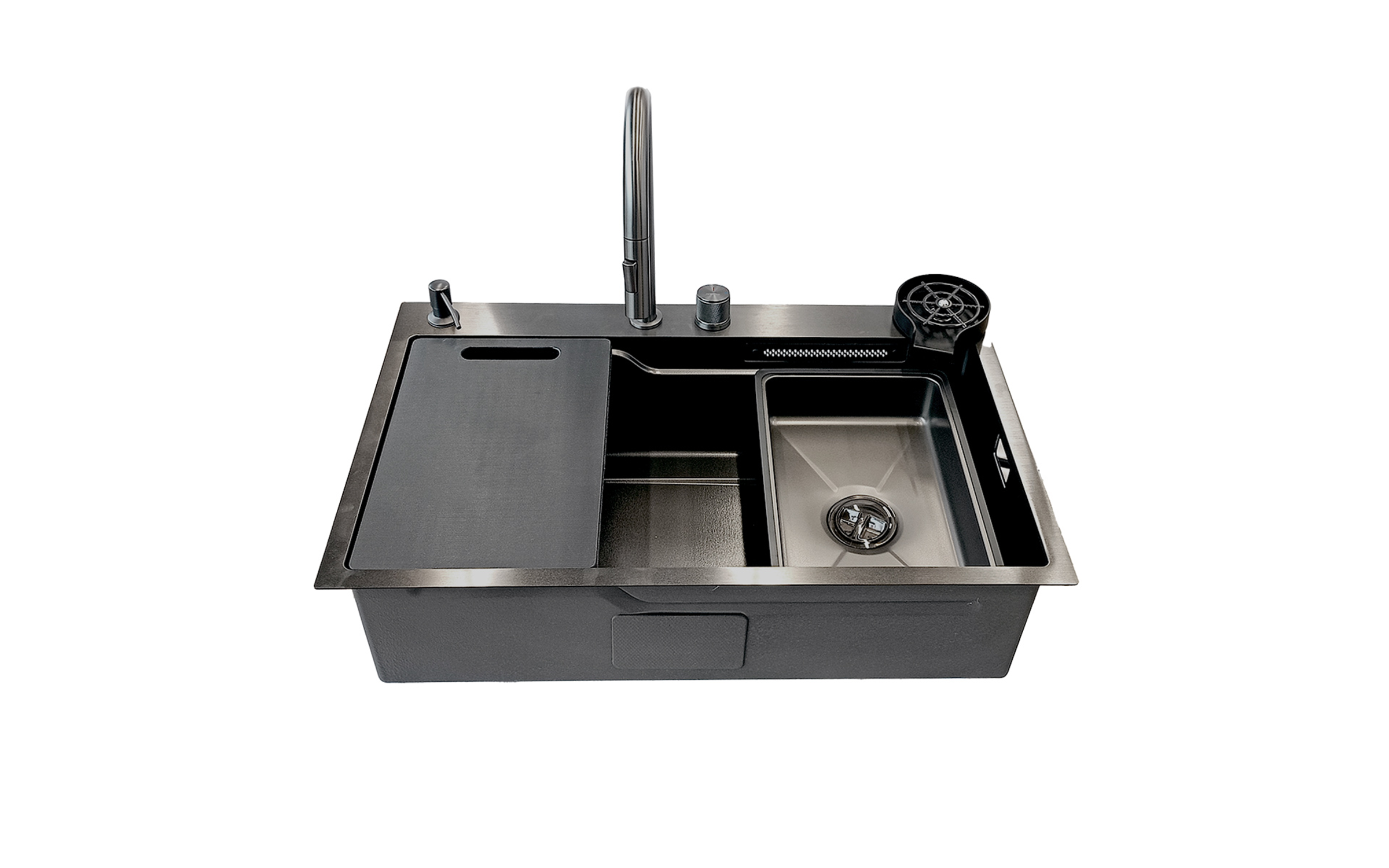 Chiuveta multifunctionala IVENTO K/20L.041.62, negru  1