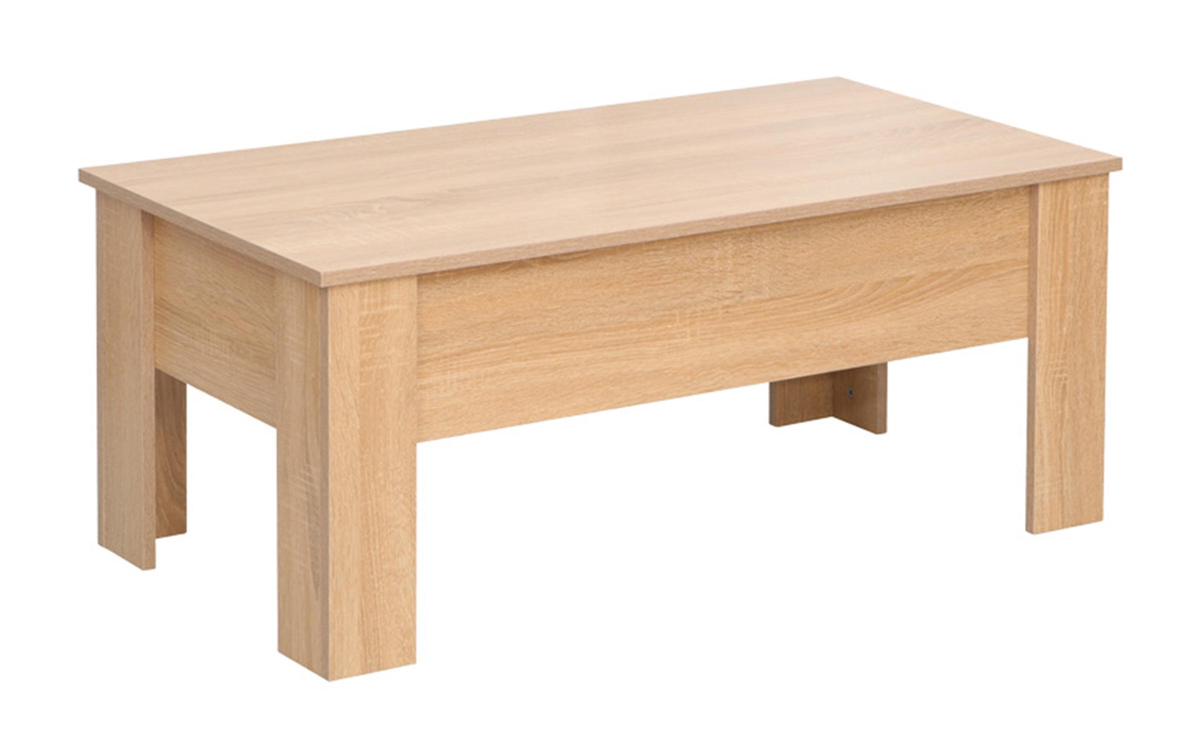 Masa cu mecanism de ridicare Ferza, stejar  2