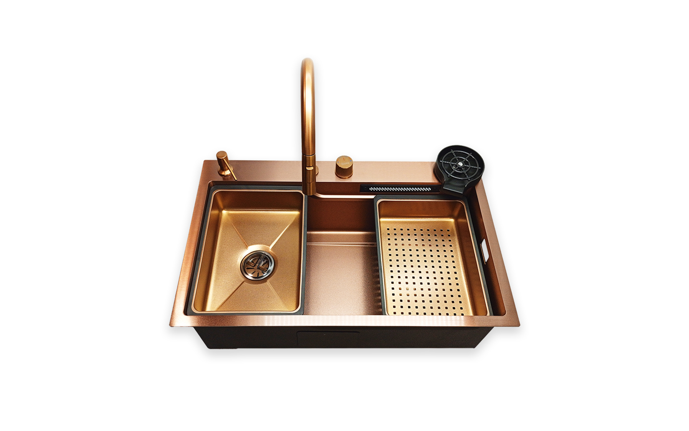 Chiuveta multifunctionala IVENTO K/ 20L.041.54, aur roz  2