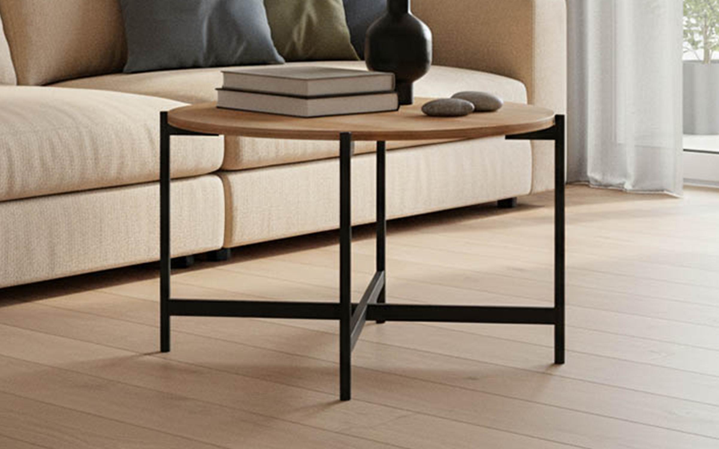 Masuta de cafea Asiena, natural + negru  1