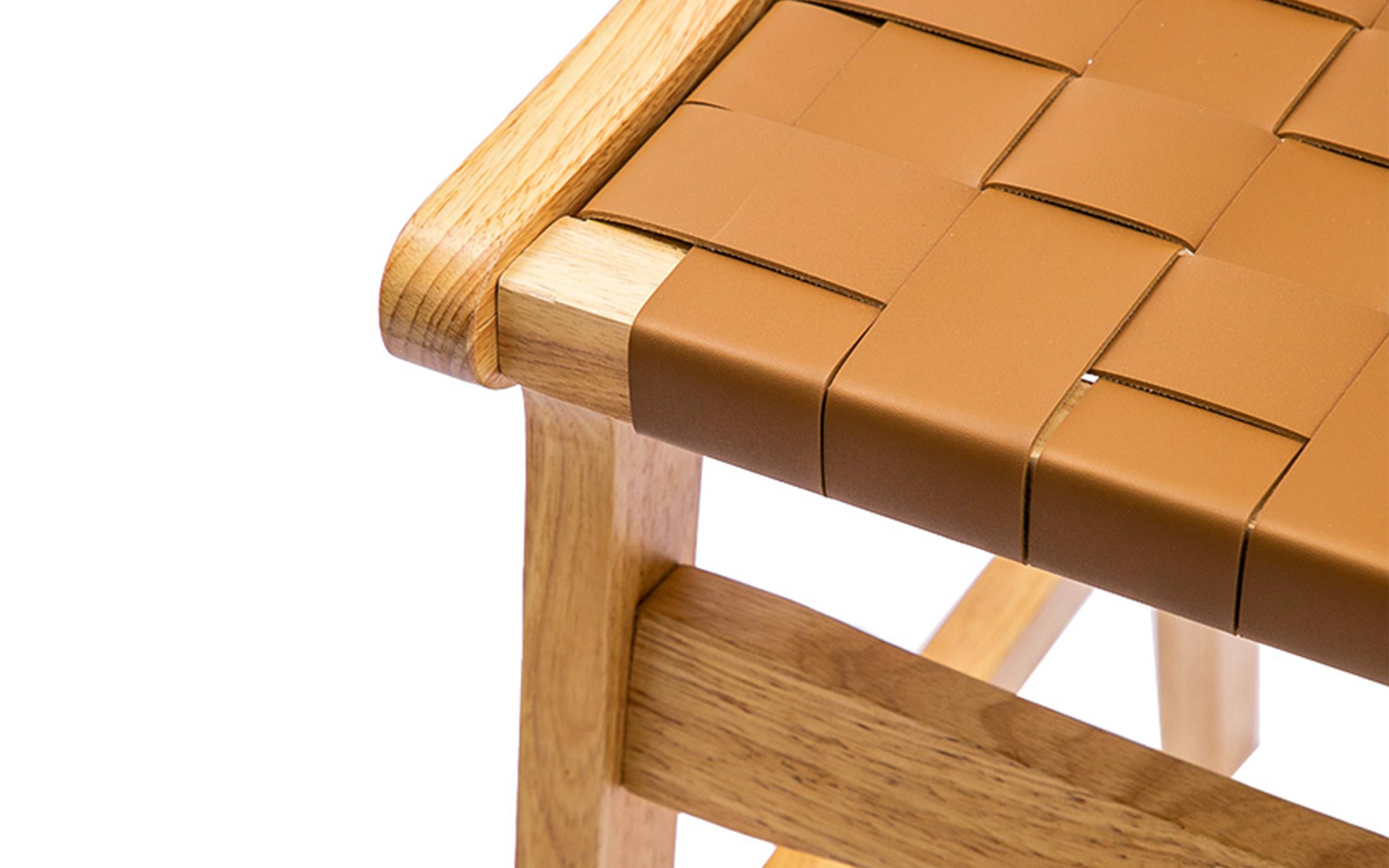 Scaun de bar Ridley, natural  7