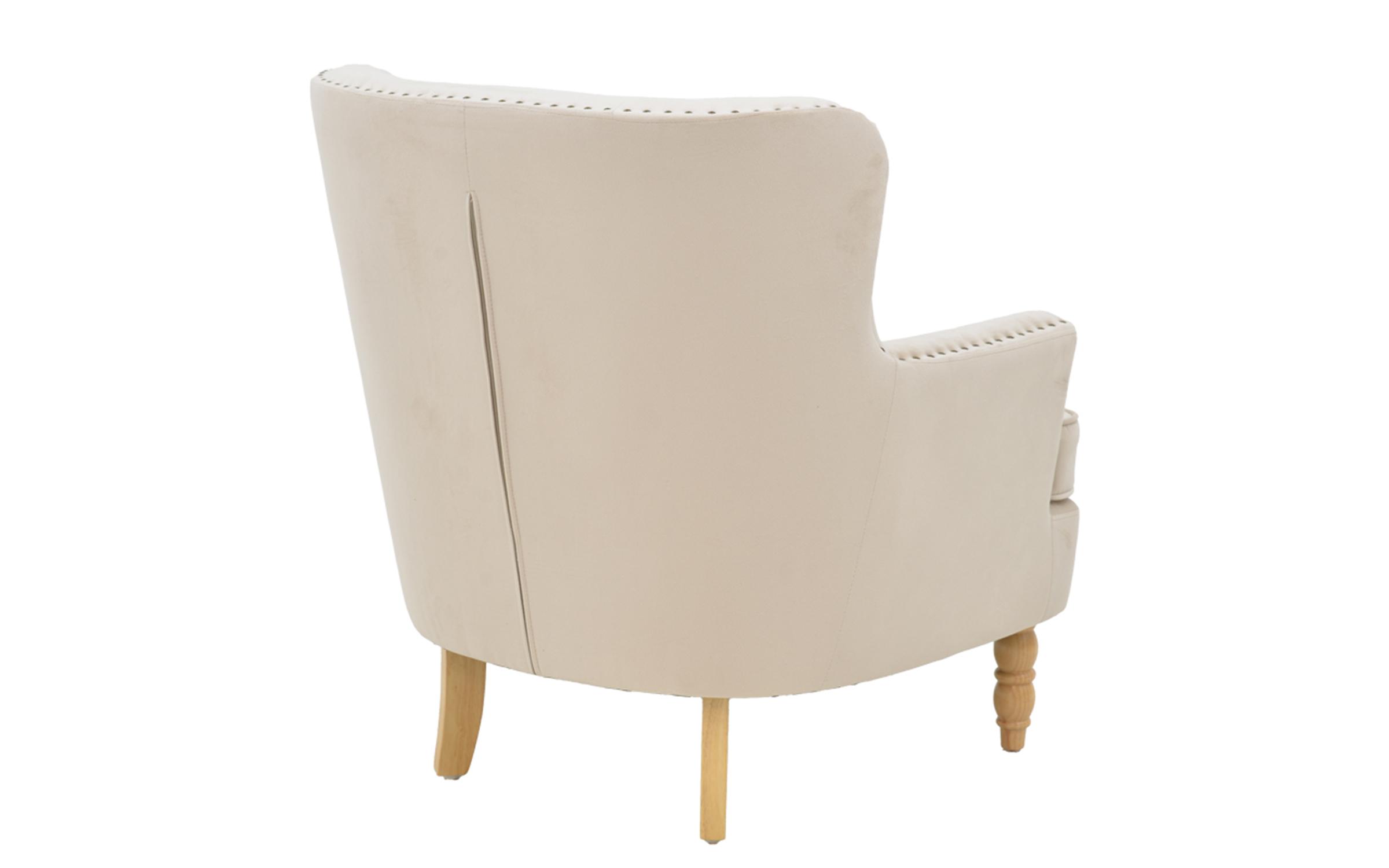 Fotoliu Keisy, bej + natural  2