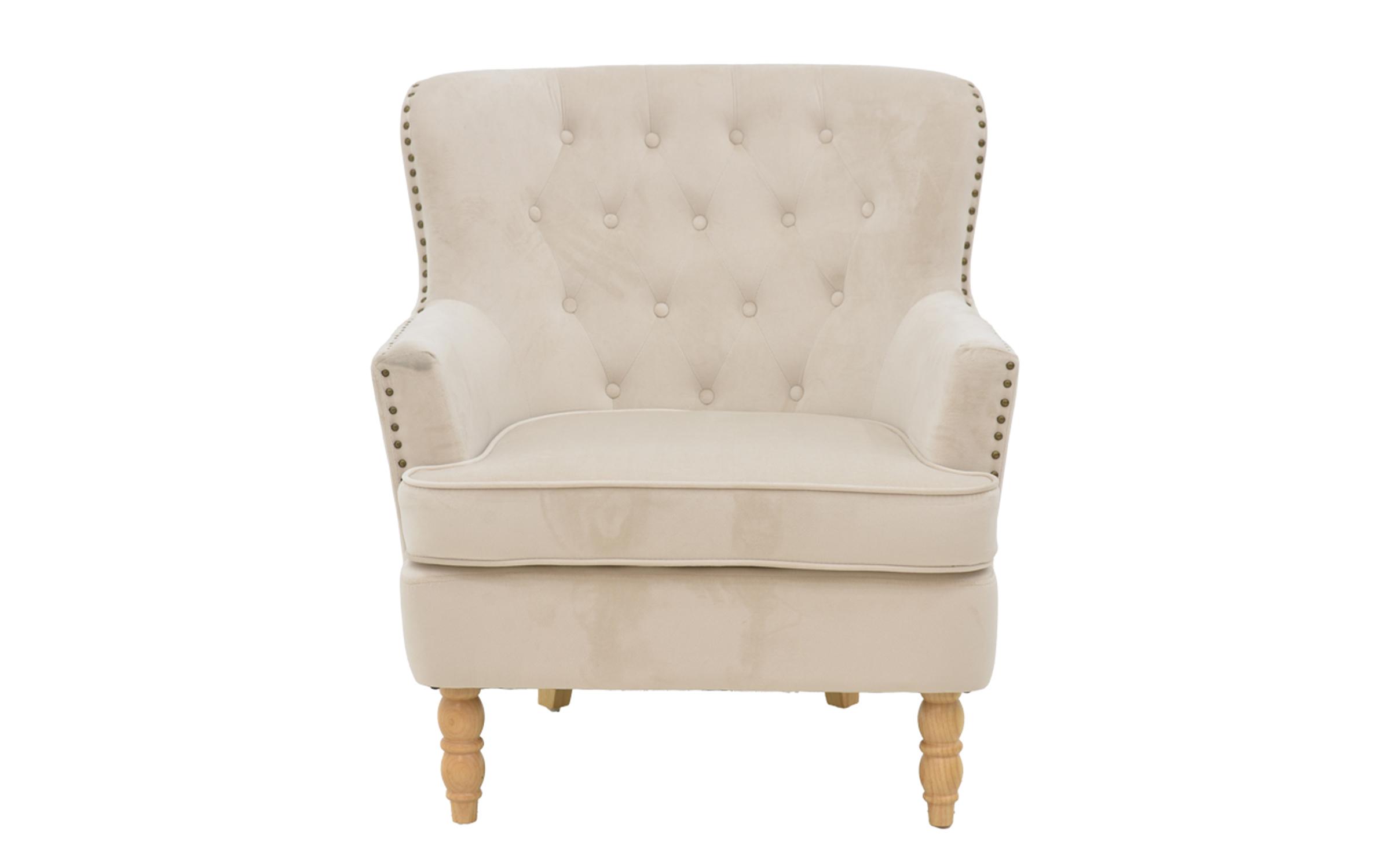 Fotoliu Keisy, bej + natural  4