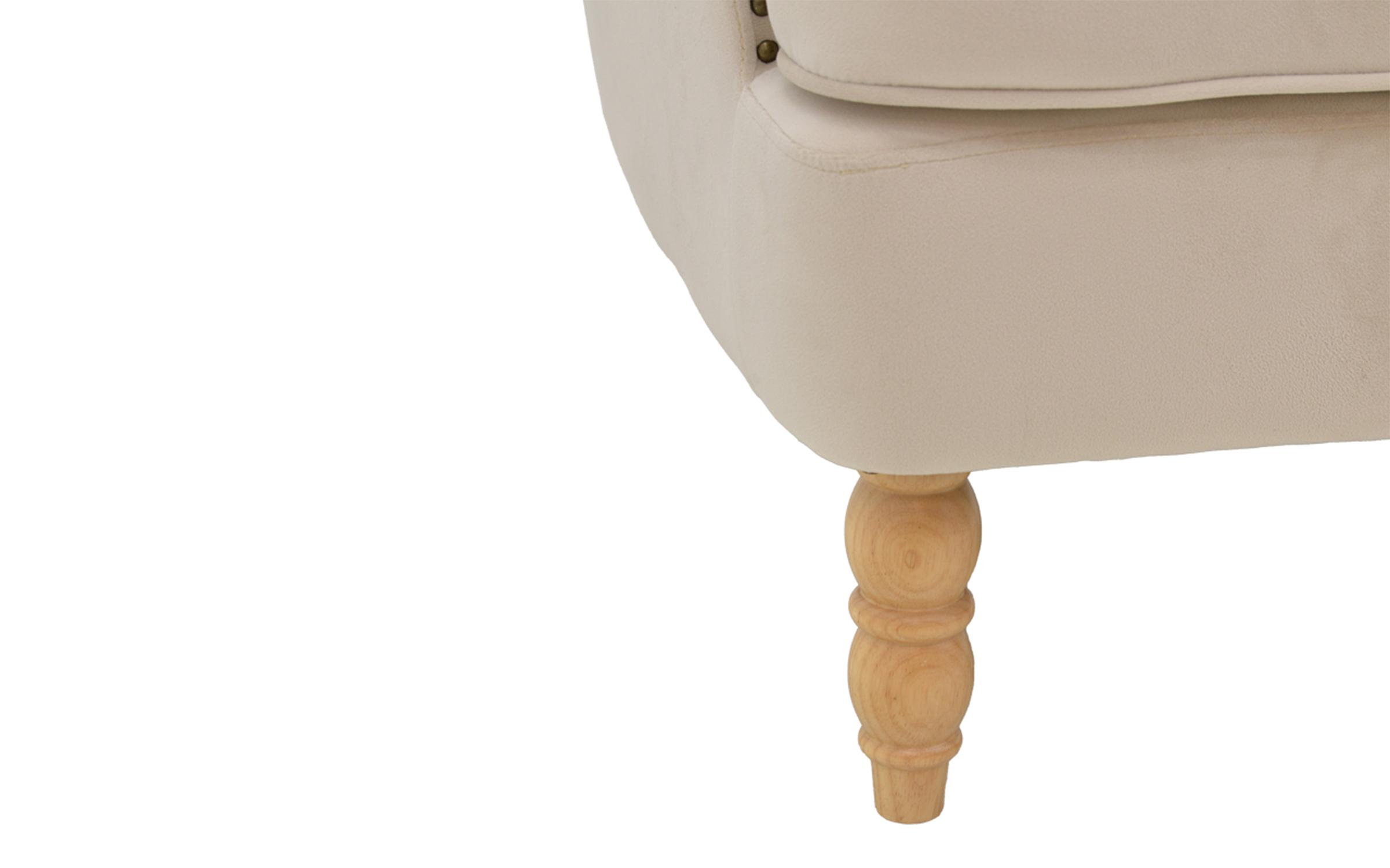 Fotoliu Keisy, bej + natural  8