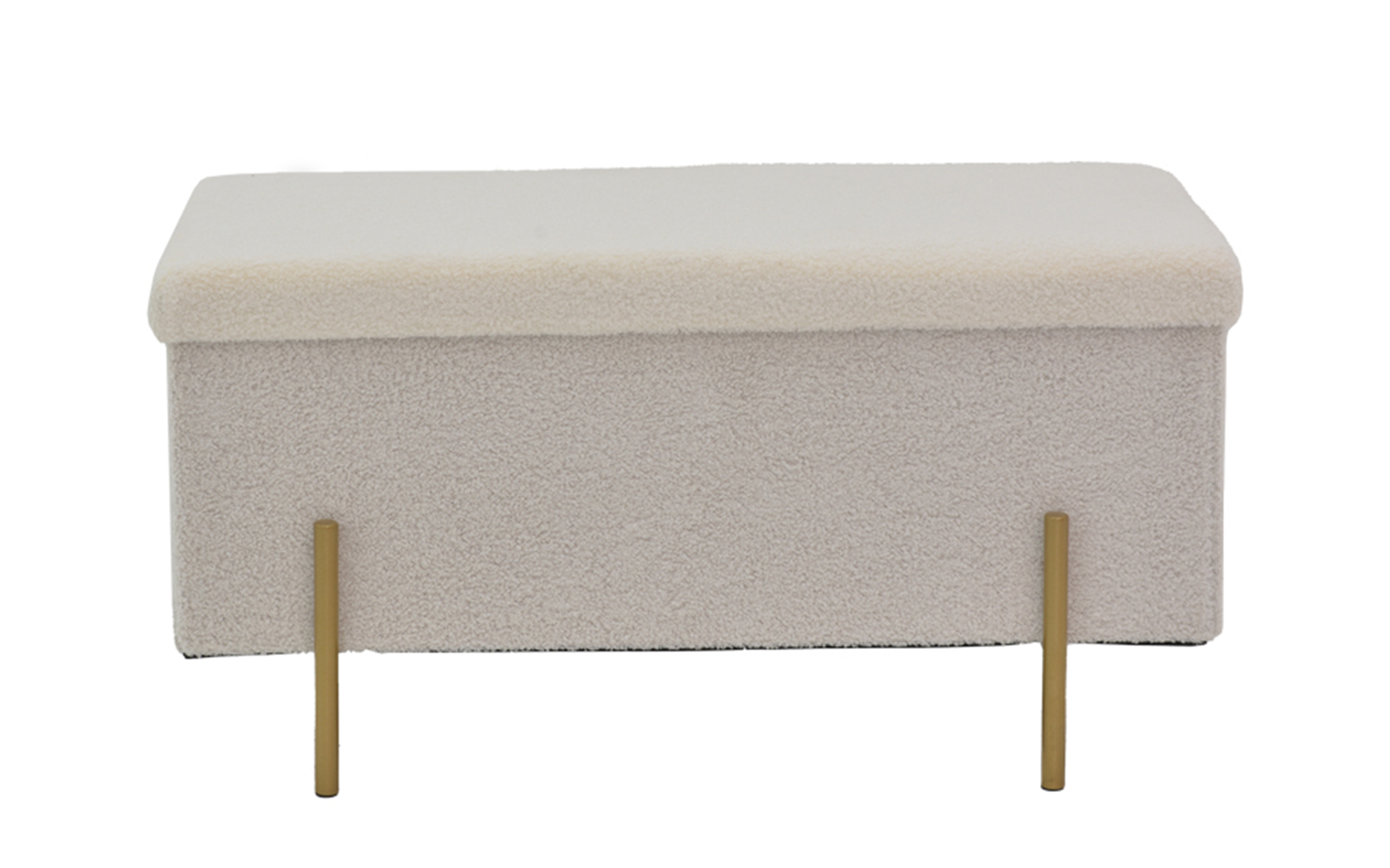 Taburet Zivel, alb + auriu  2