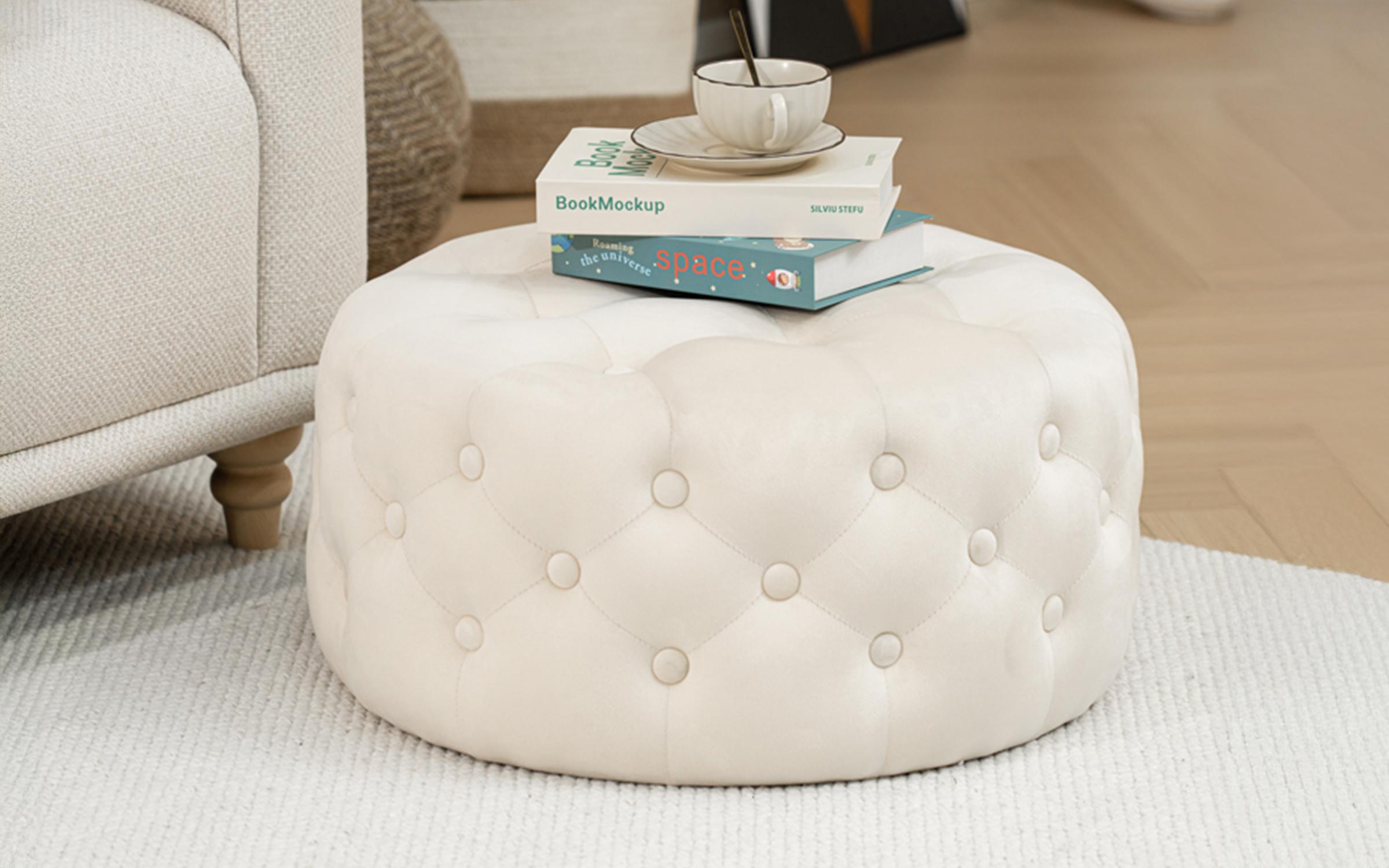 Taburet Ferdia, crem  1