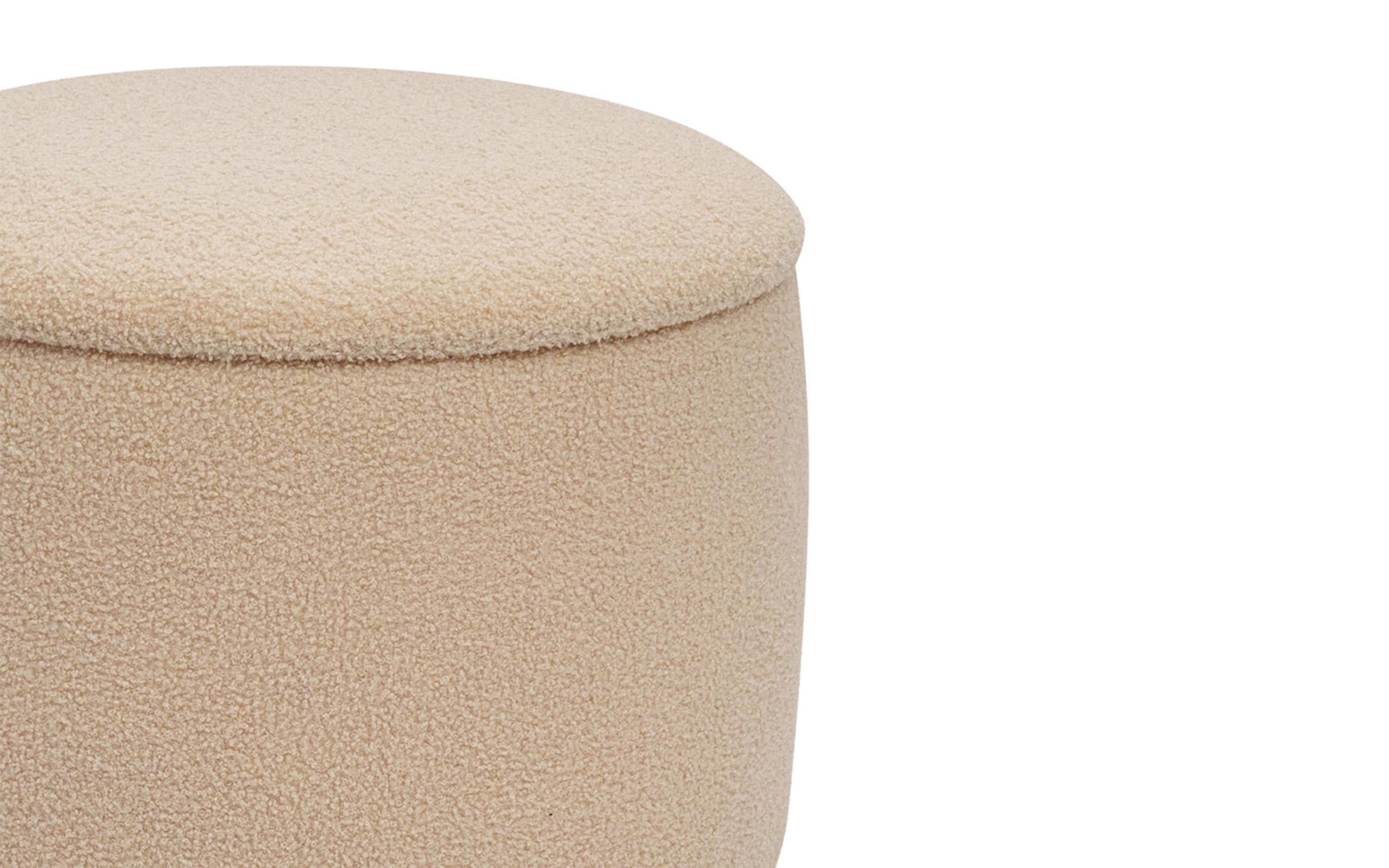 Taburet Broudi, bej  2