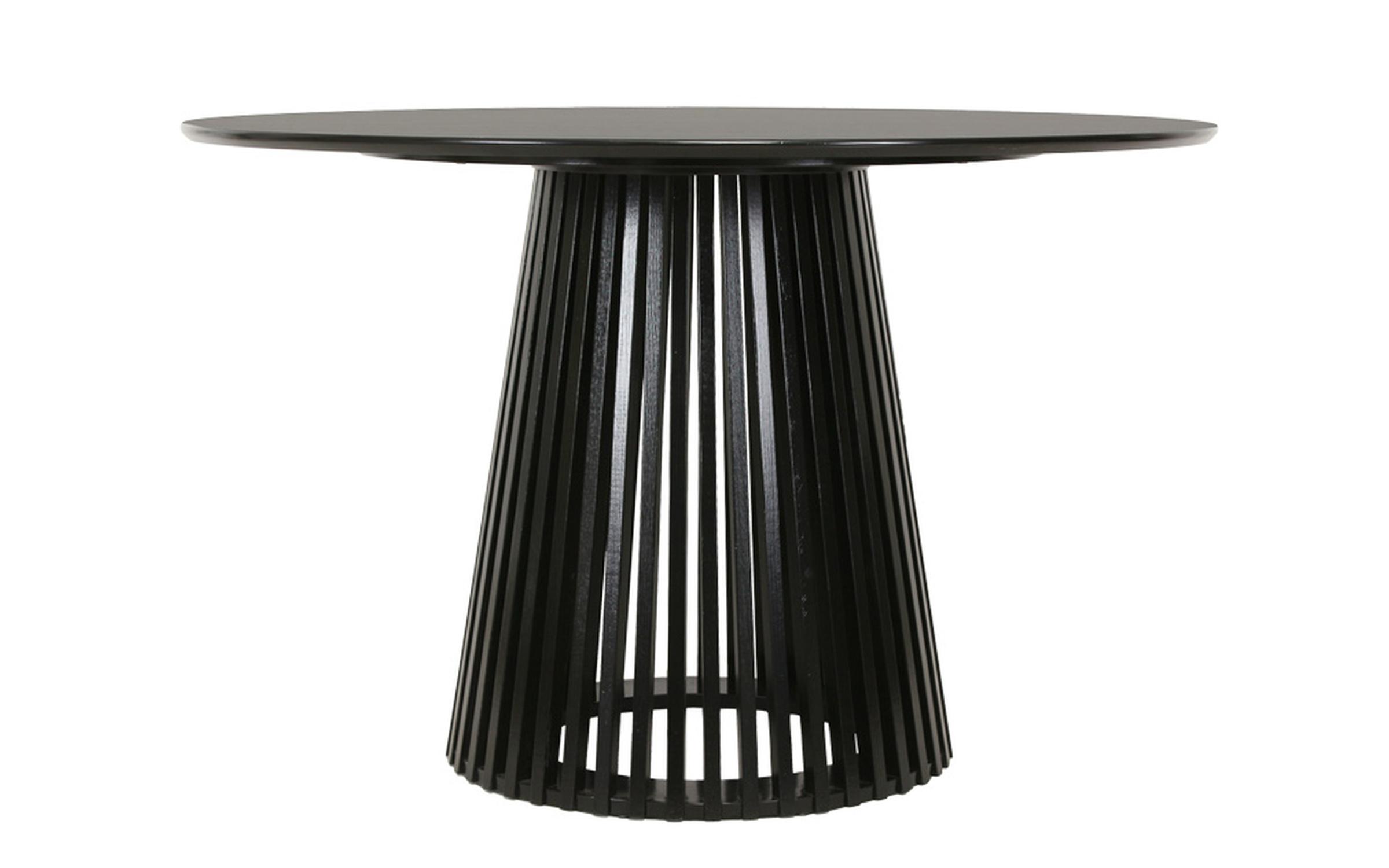 Masa dining Domonic, negru  3