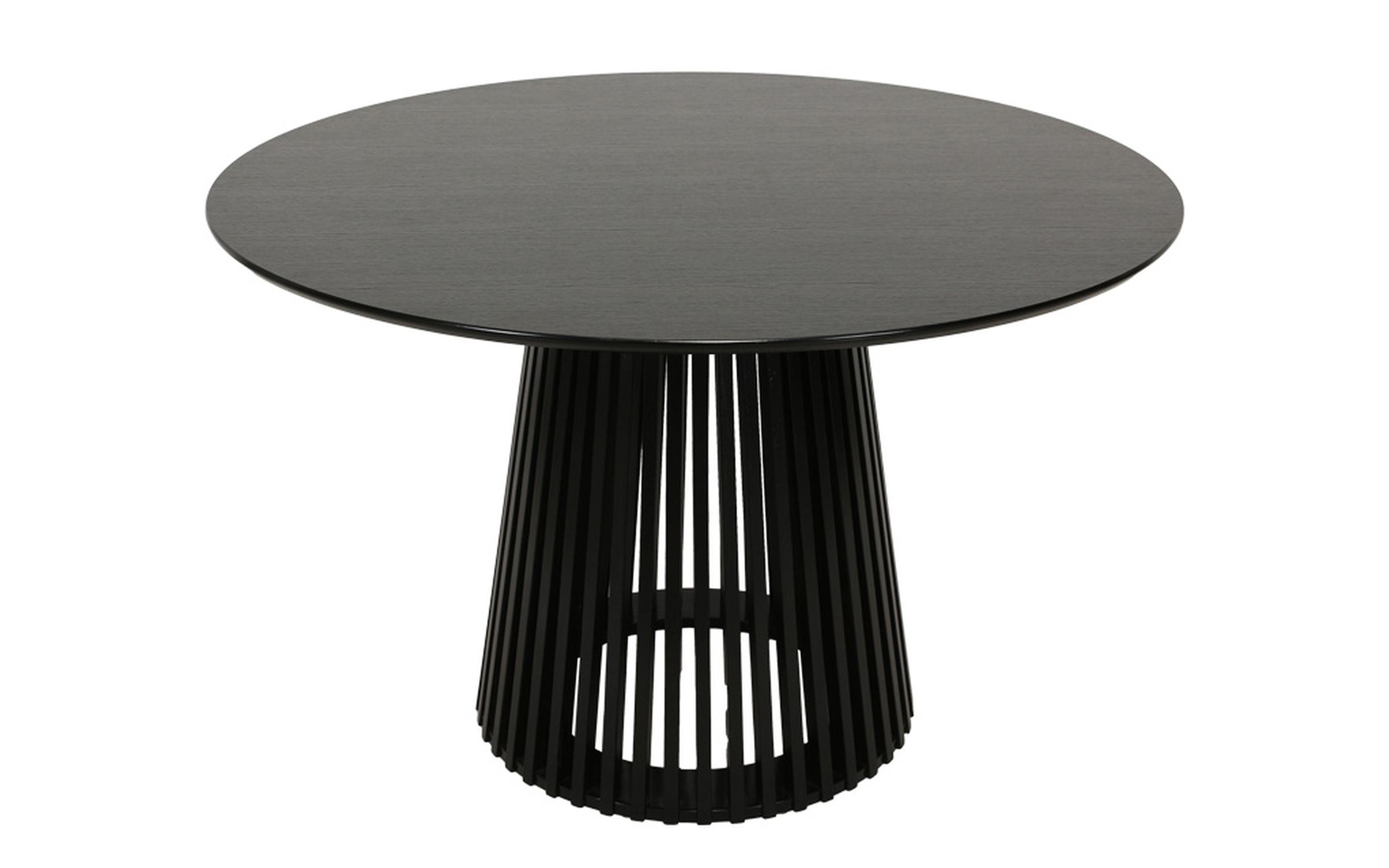 Masa dining Domonic, negru  1