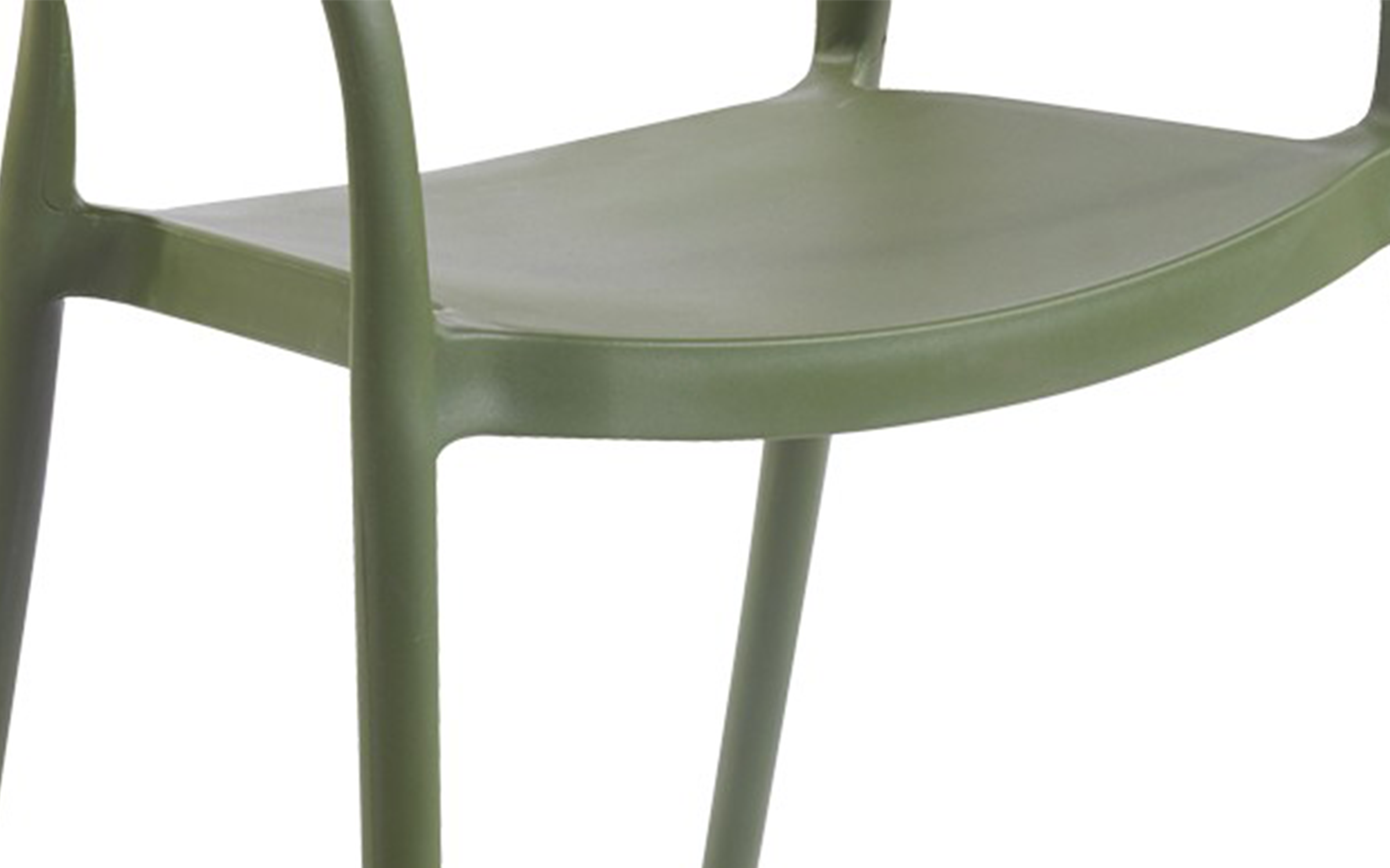 Scaun de gradina Ankara, verde + natural  7