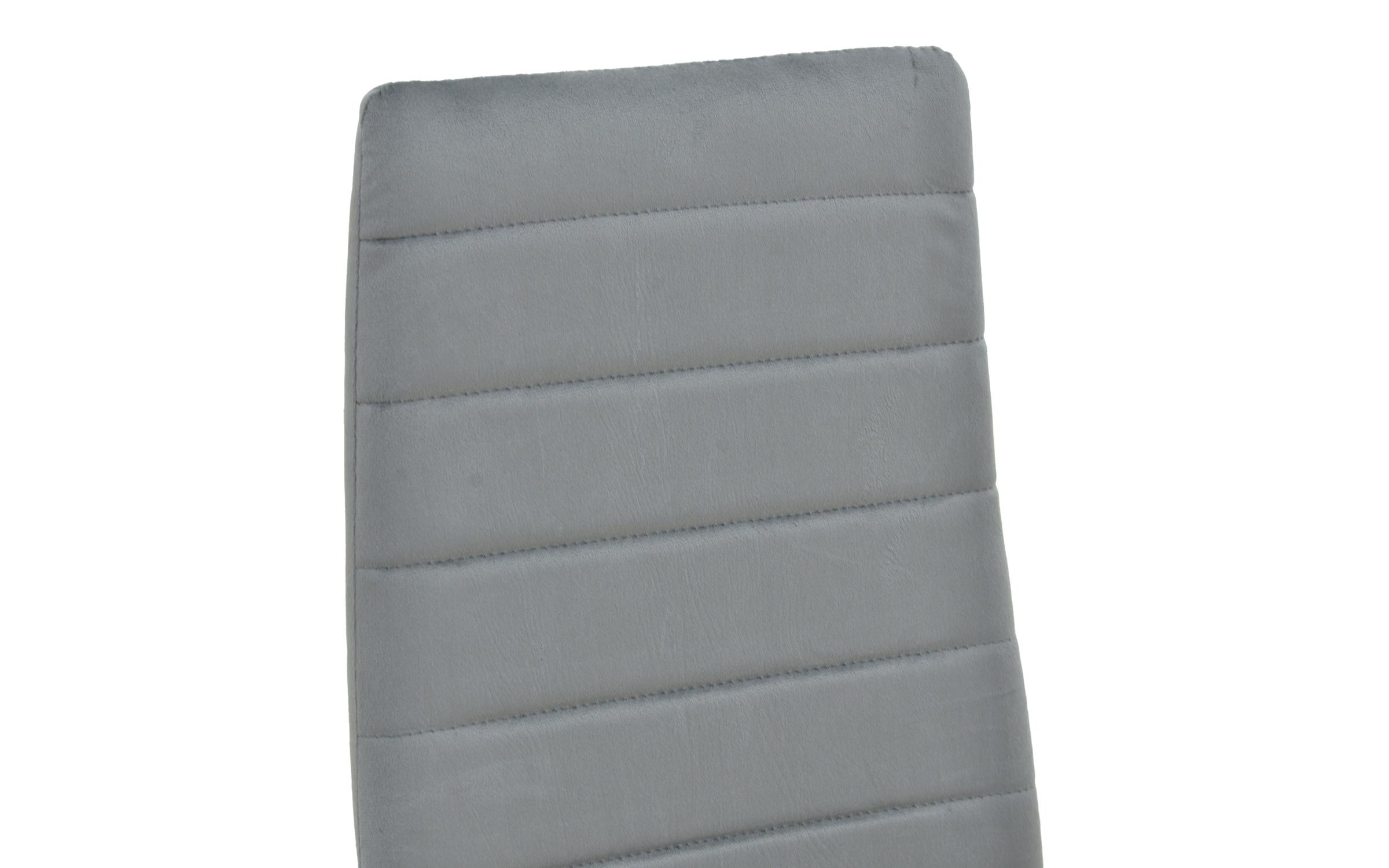 Scaun de masa Parker, gri + negru  6