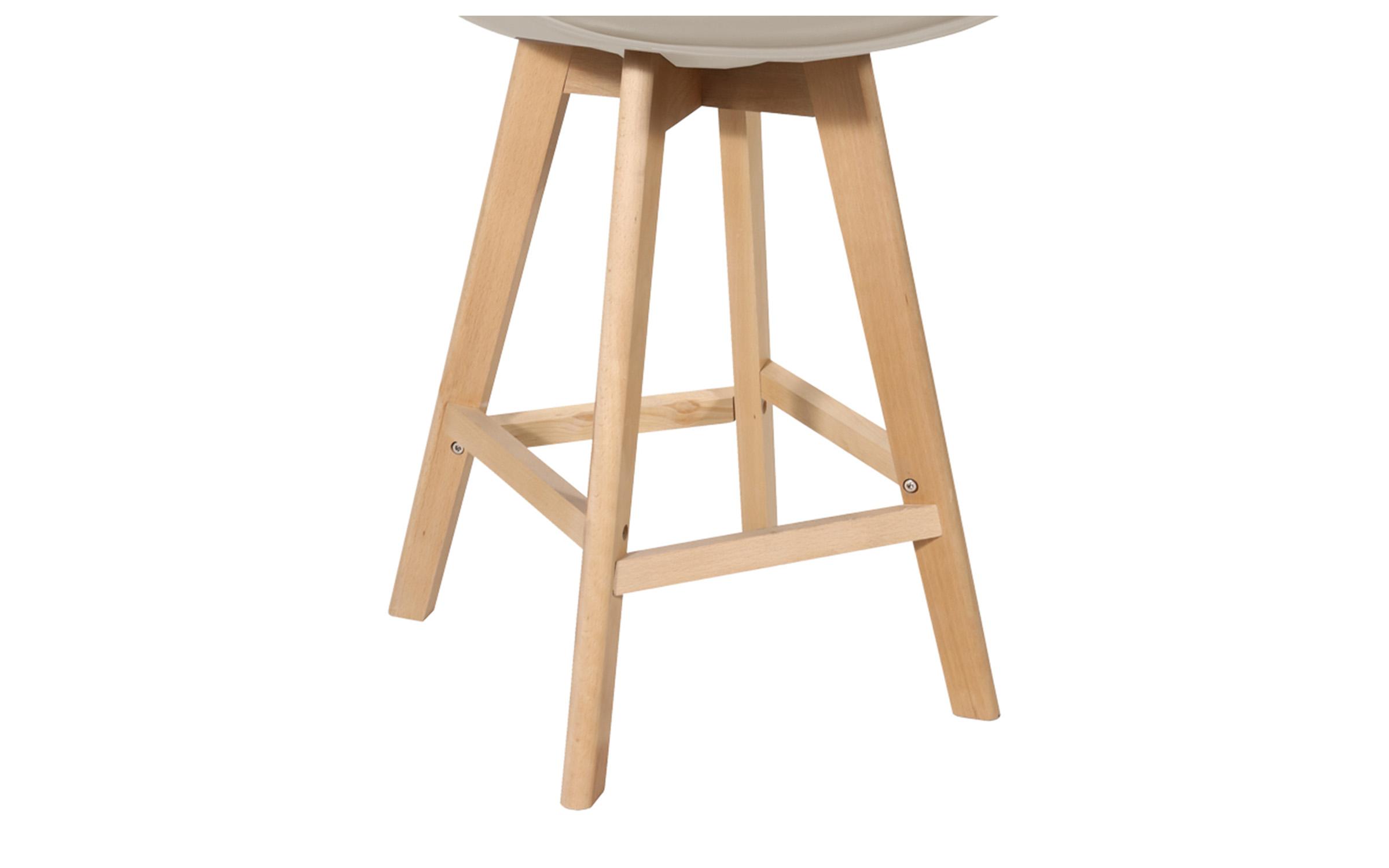 Scaun de bar Gaston, cappuccino  5