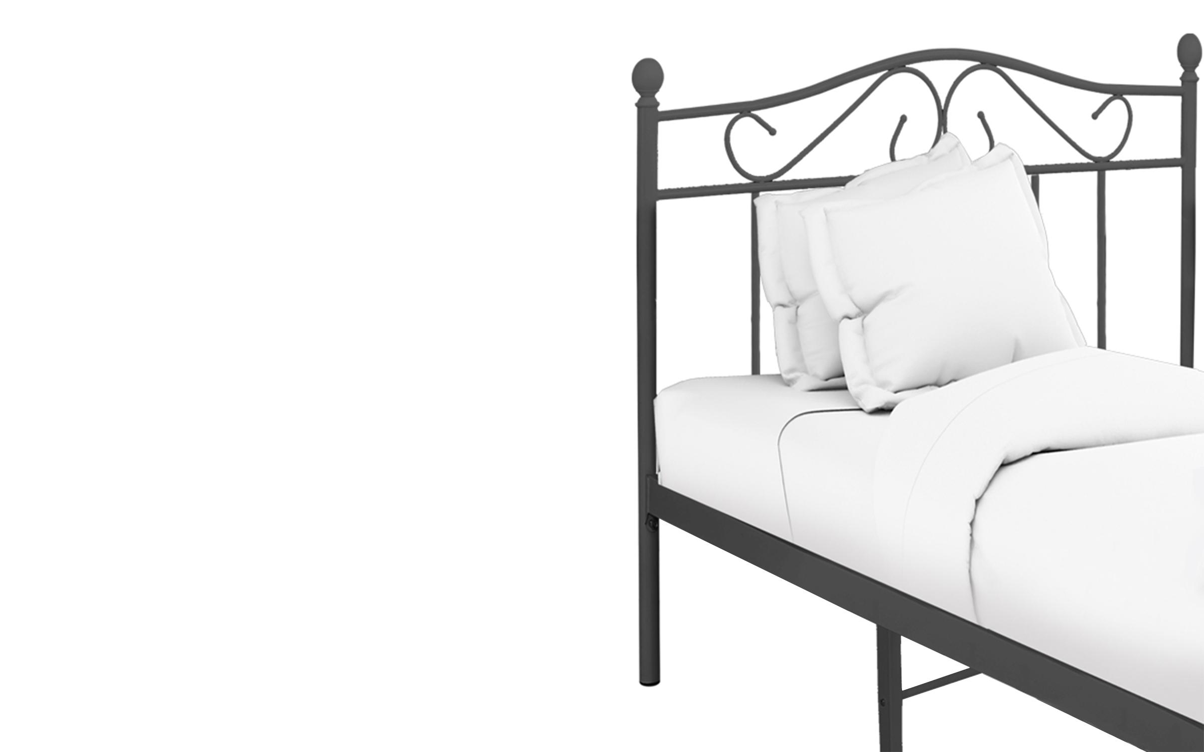 Pat Yoric pentru saltea 90/190, negru  2