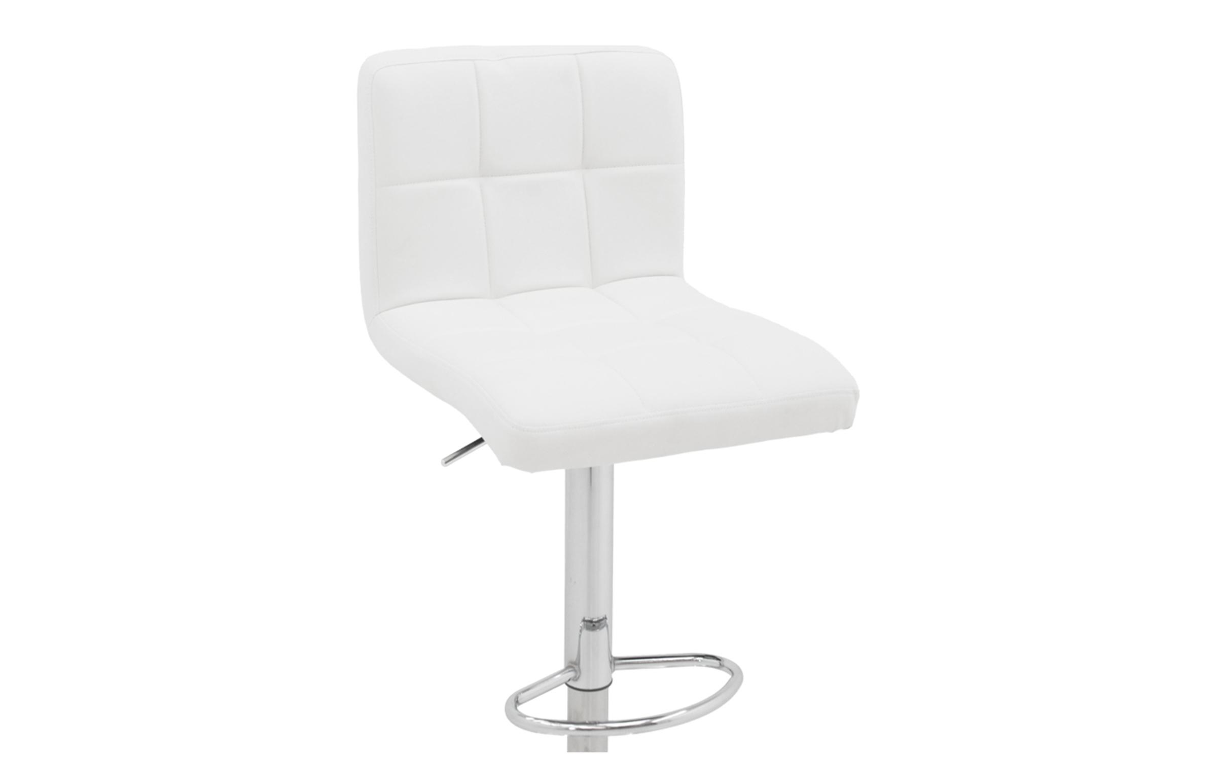 Scaun de bar Remina 3, alb  6