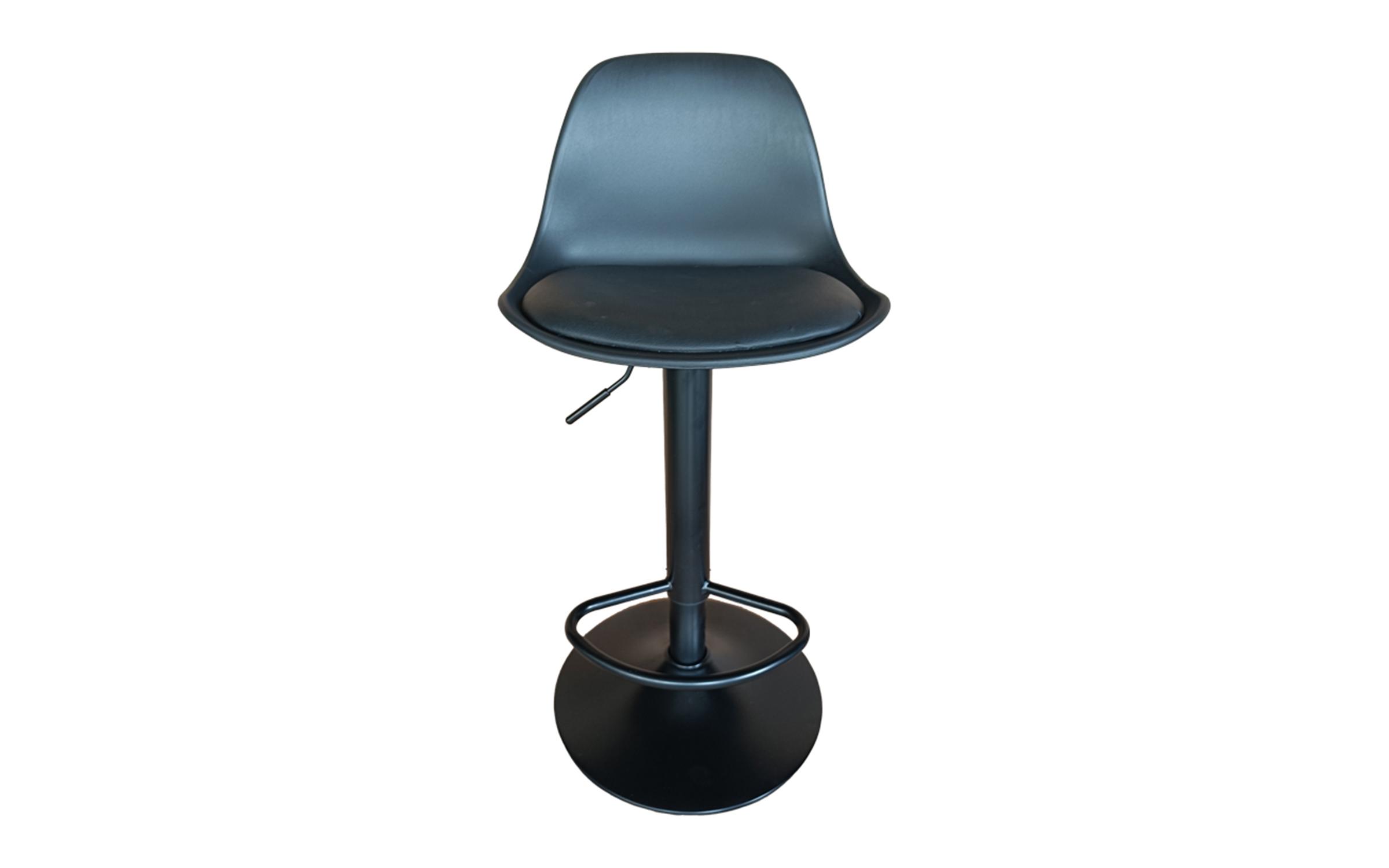 Scaun de bar Luiz, negru  2