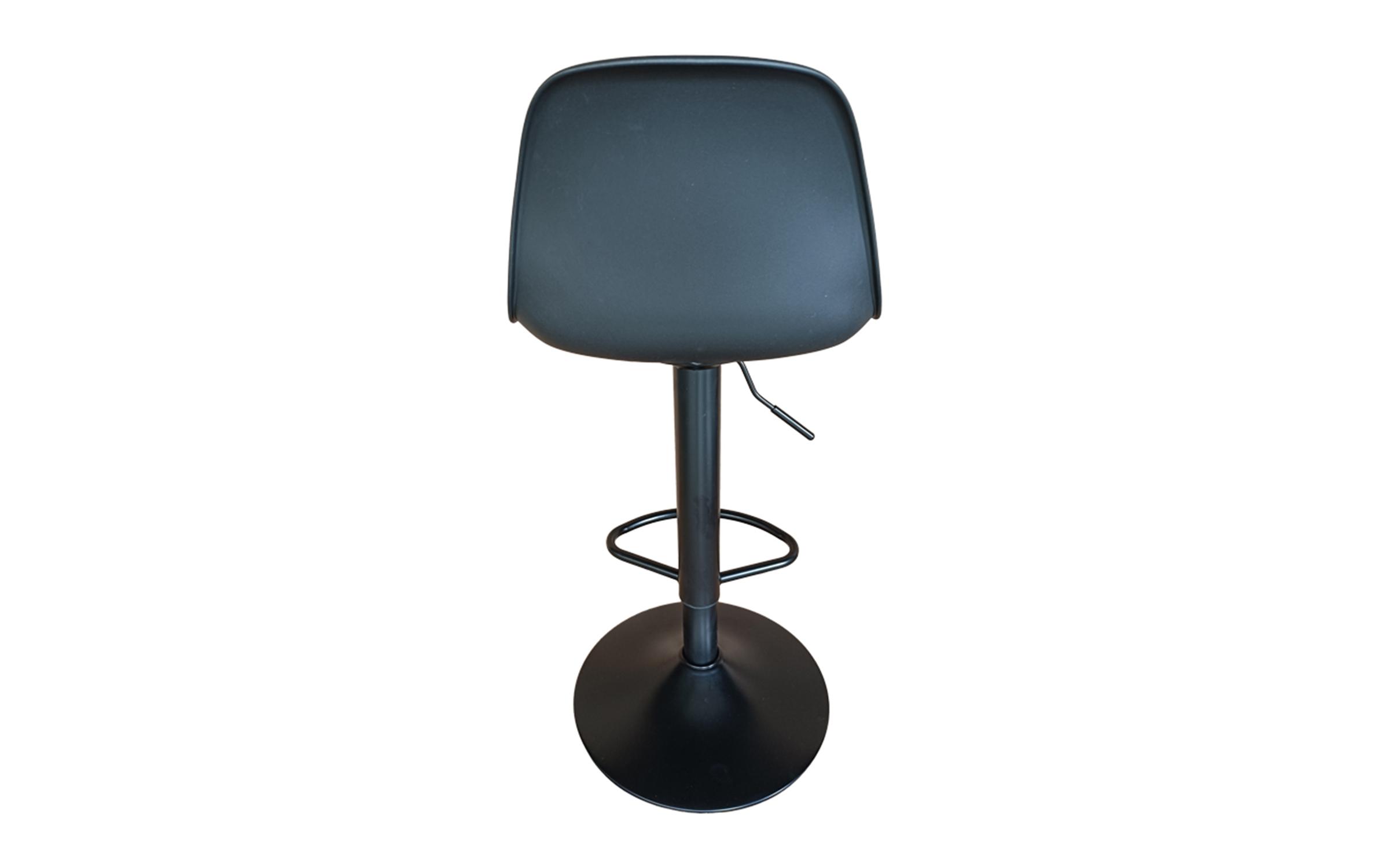 Scaun de bar Luiz, negru  4