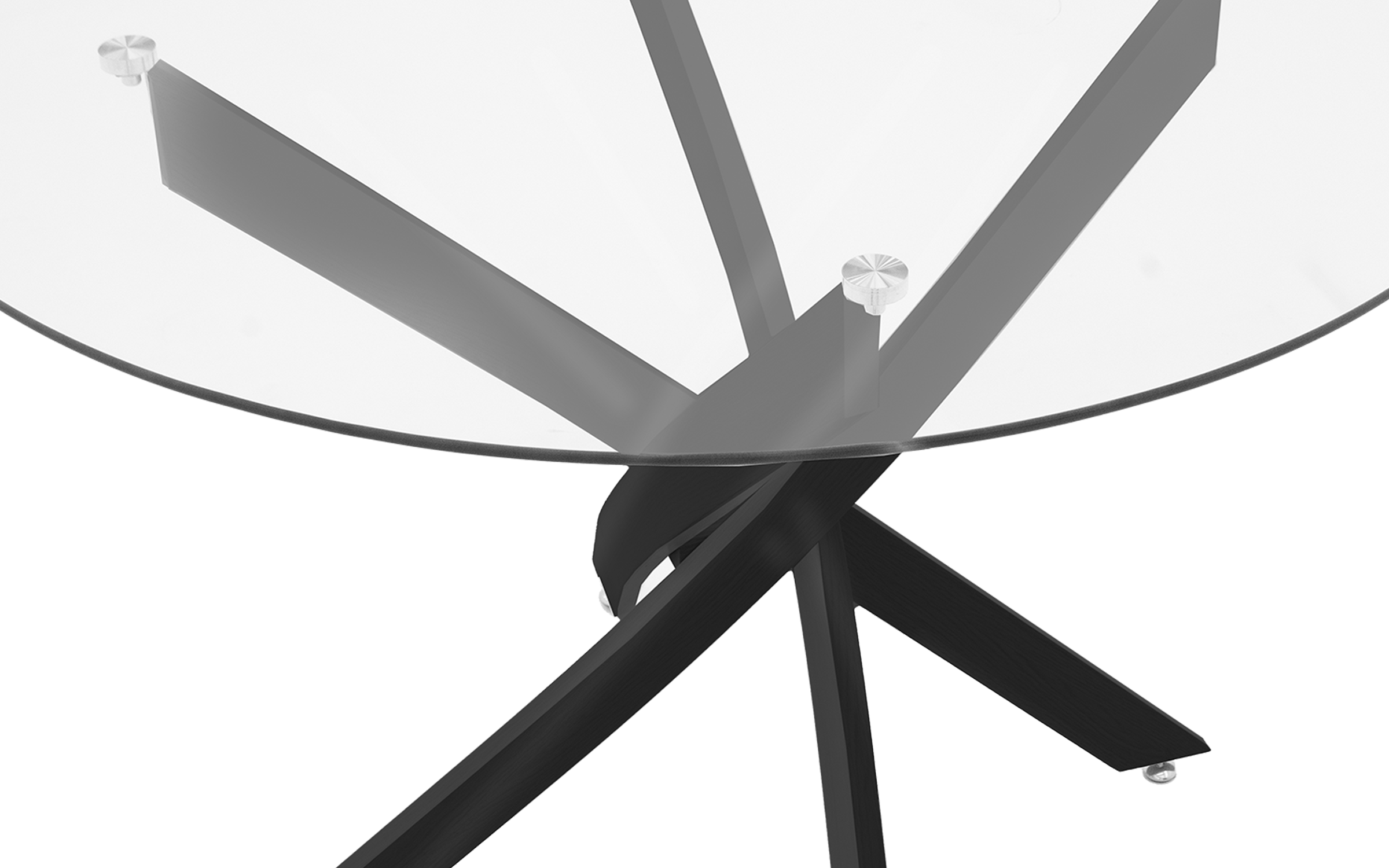 Masa dining Antoro, negru  3