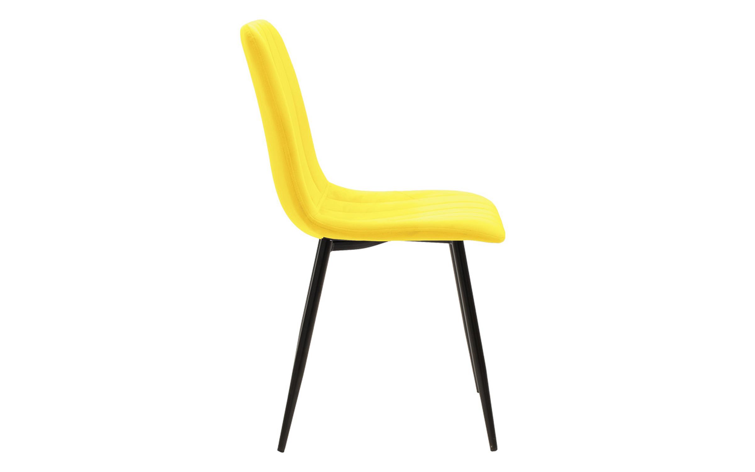 Scaun de masa Nor, galben  3