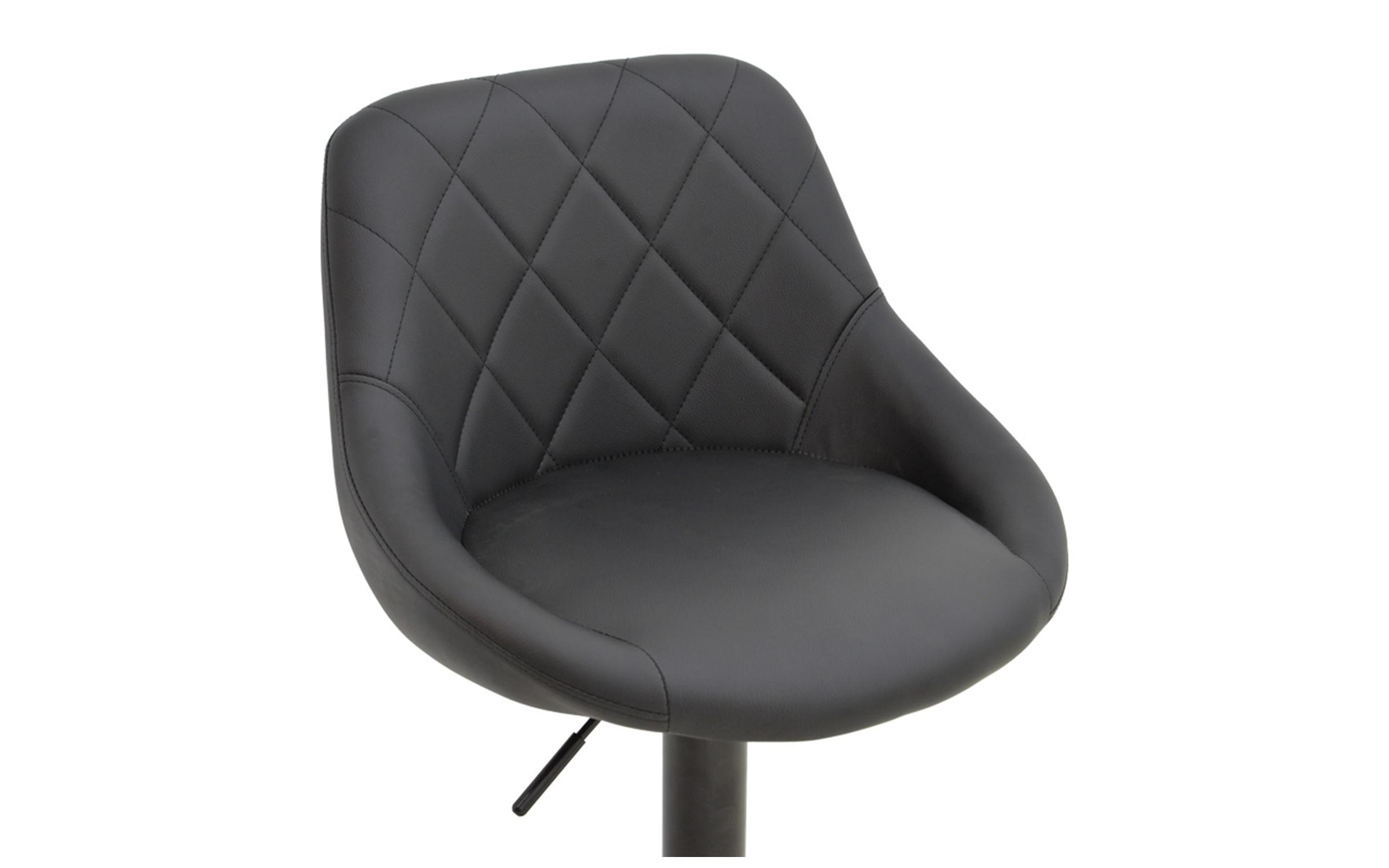 Scaun de bar Boronez, negru + negru  6