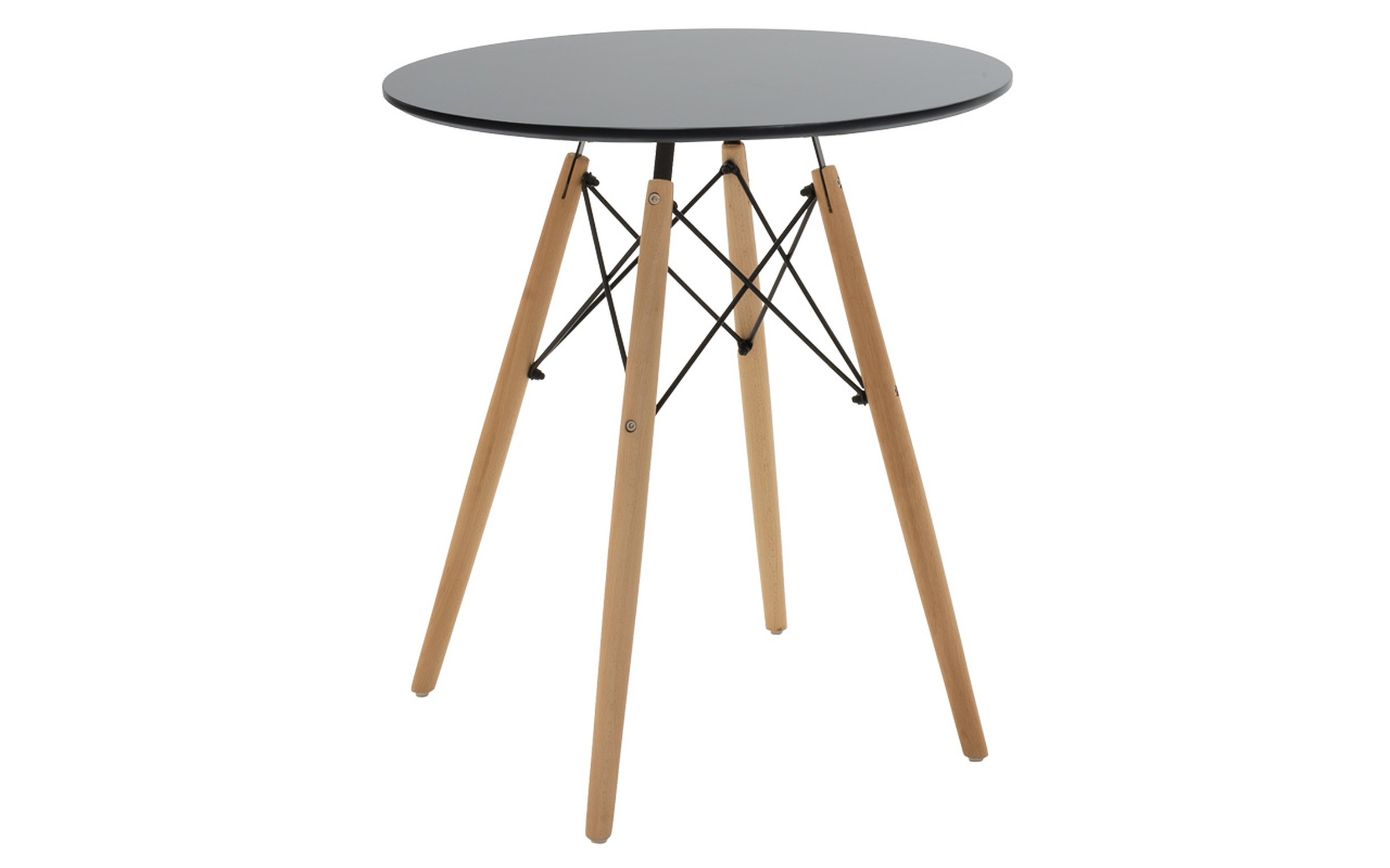 Masa dining Giulita, negru + natural  1