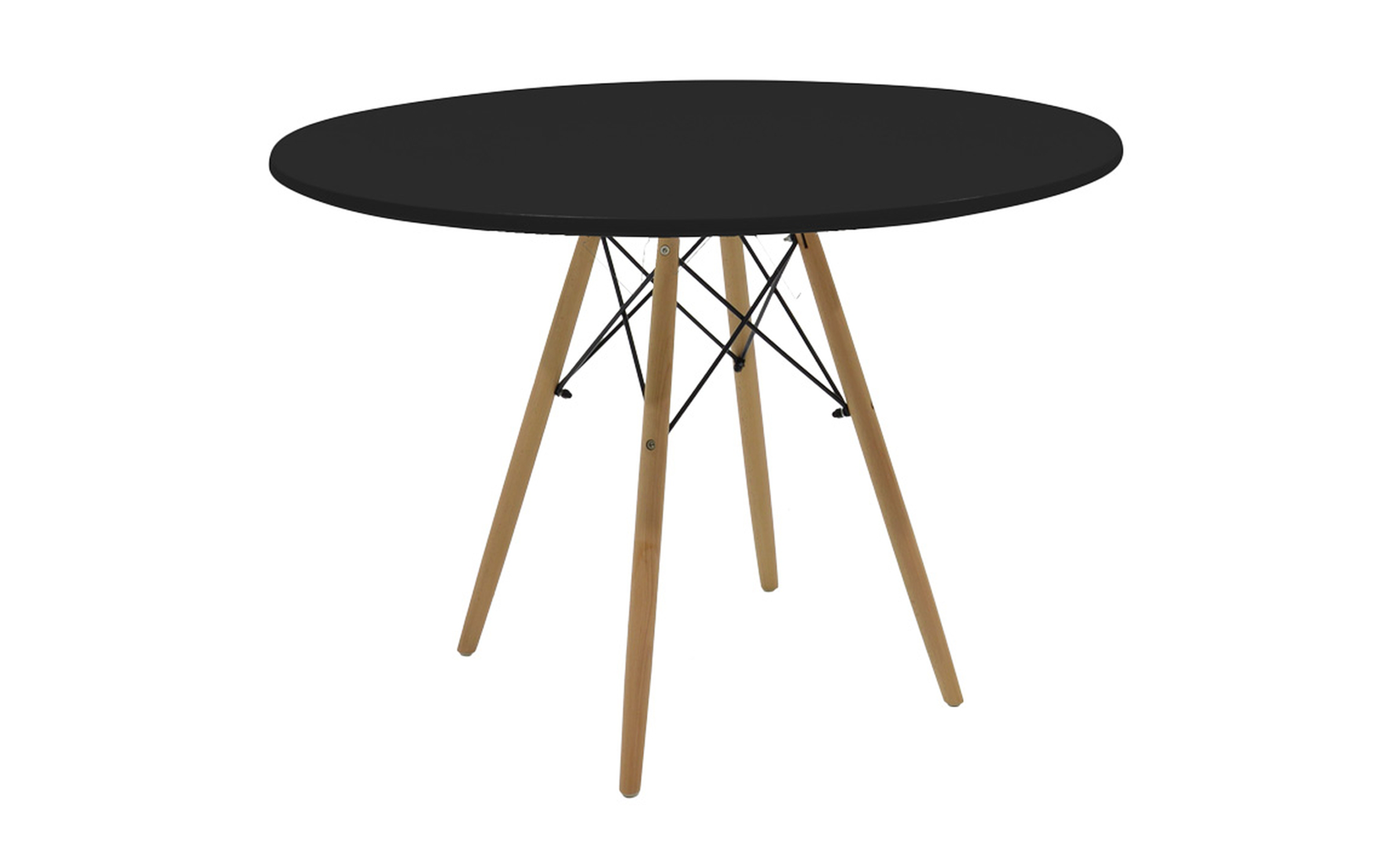 Masa dining Giulita, negru + natural  1