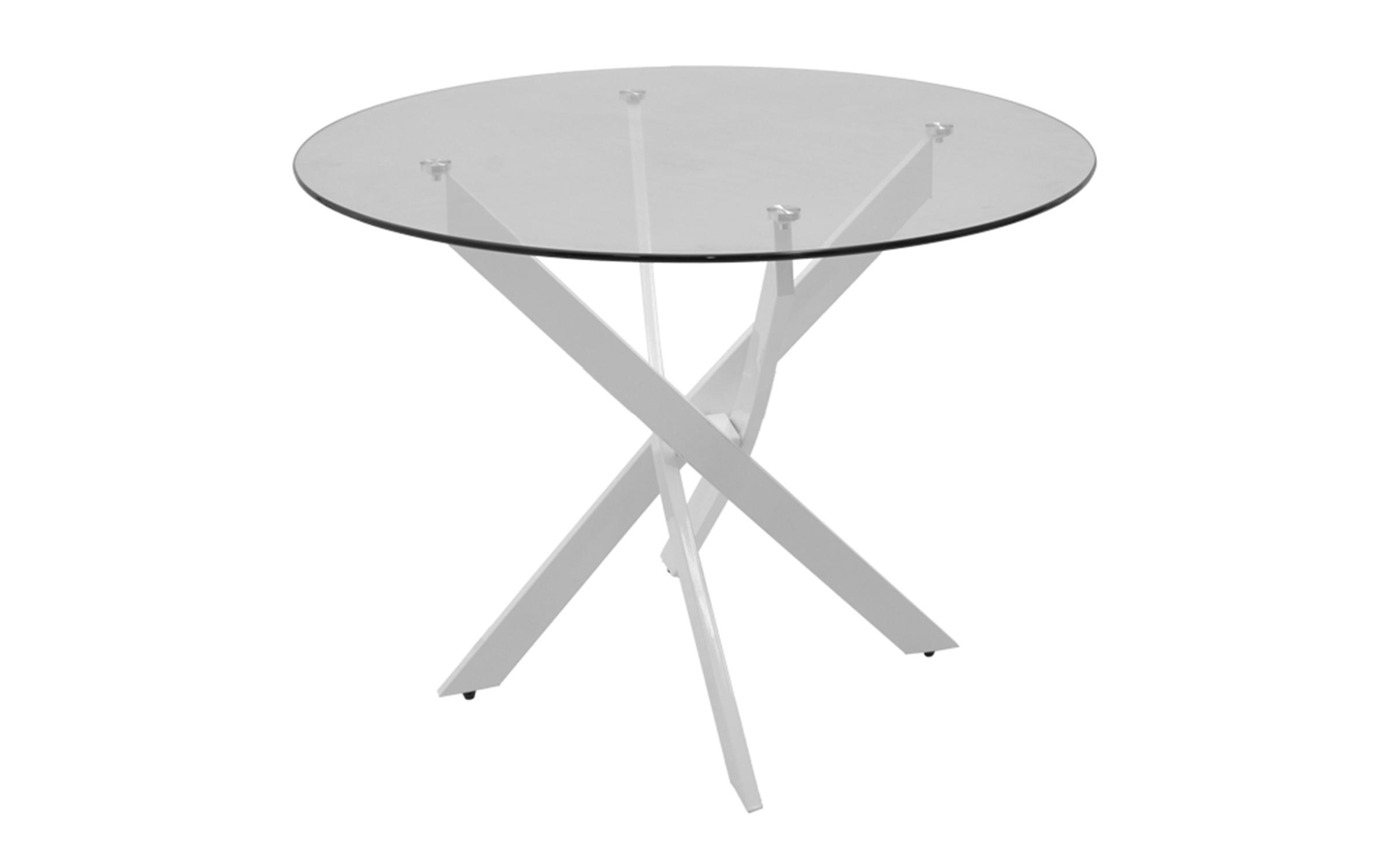 Masa dining Antoro, alb  3