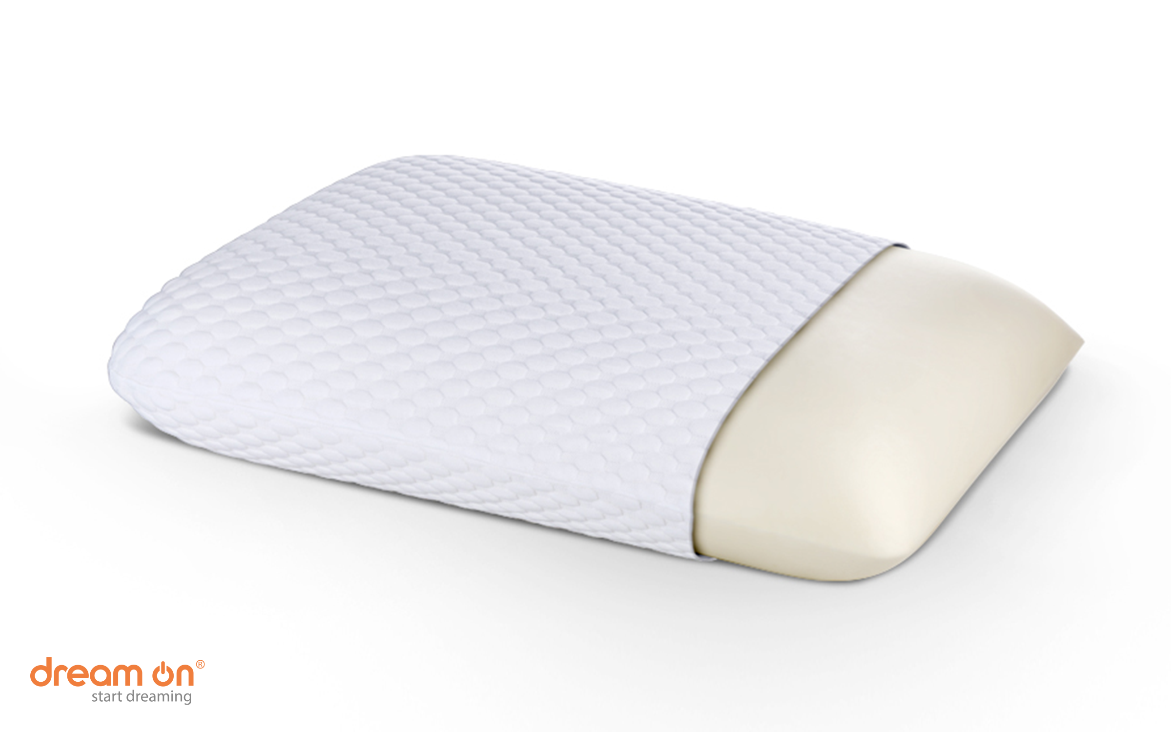 Perna 59/39 Memory Queen, alb  2