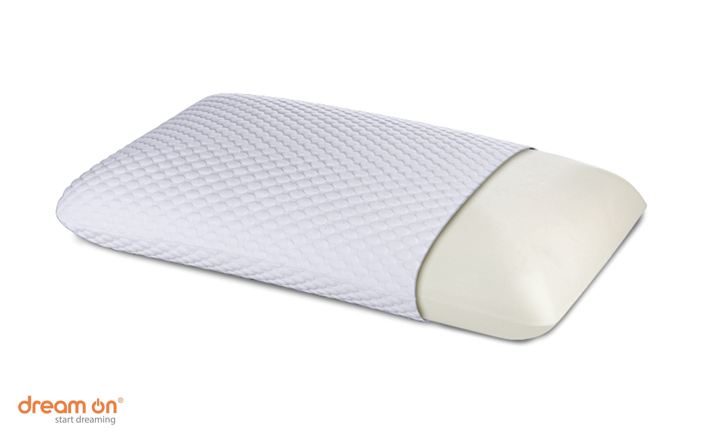 Perna 70/41 Memory King, alb  2