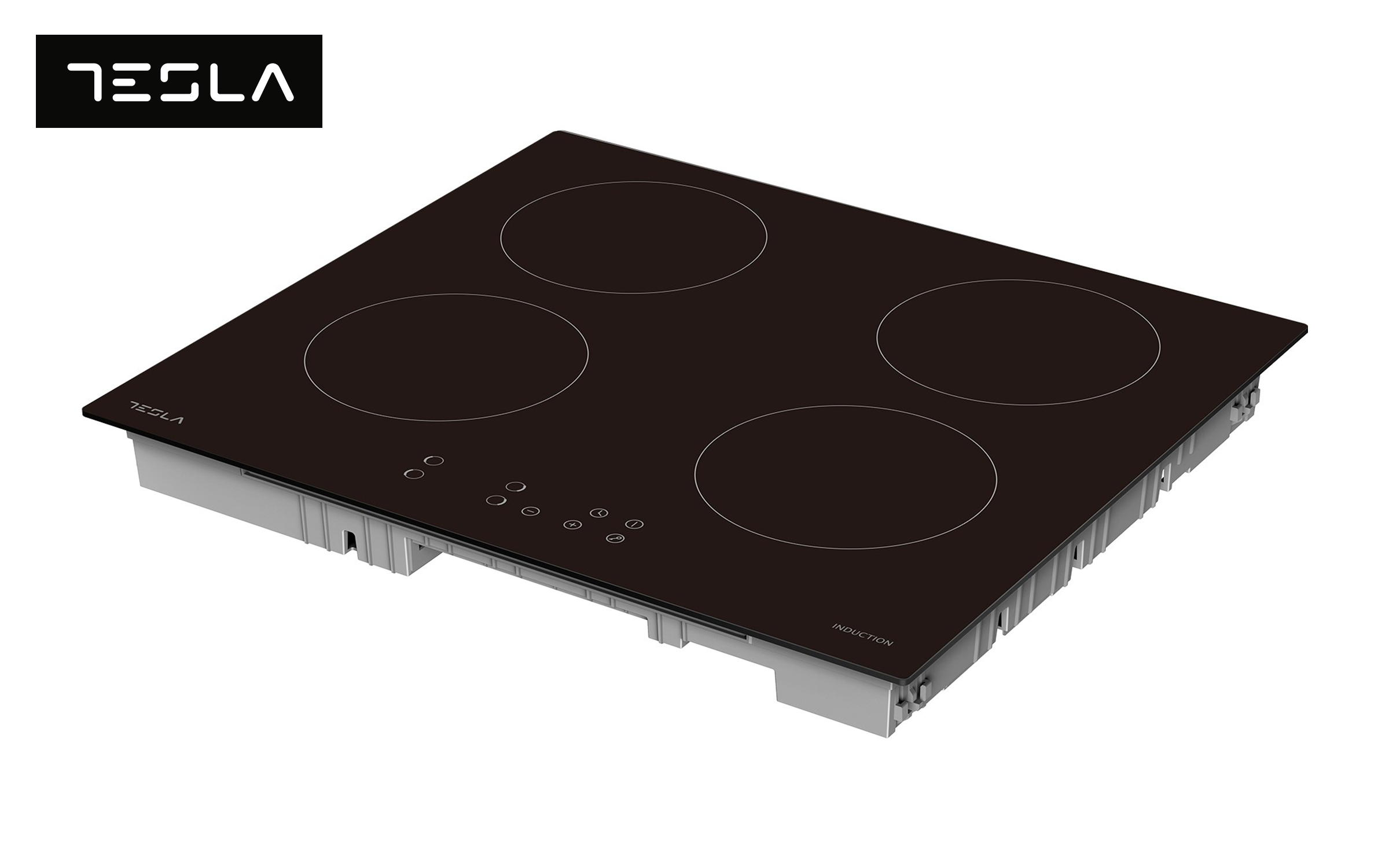 Plita cu inductie TESLA, 4 zone  HI6401MB, negru  4