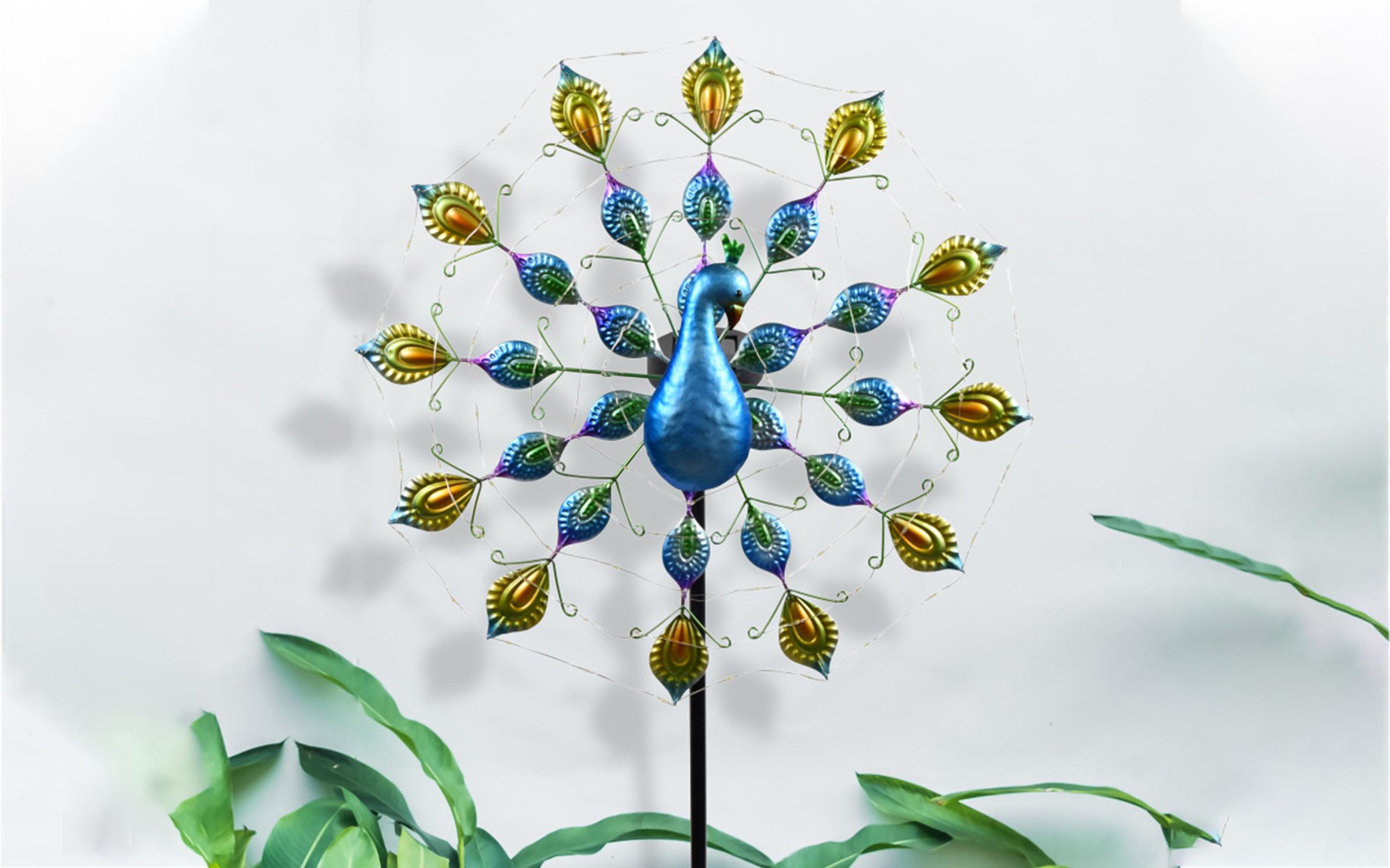 Садовый светильник на солнечных батареях Садовый светильник на солнечных батареях, разноцветный  7