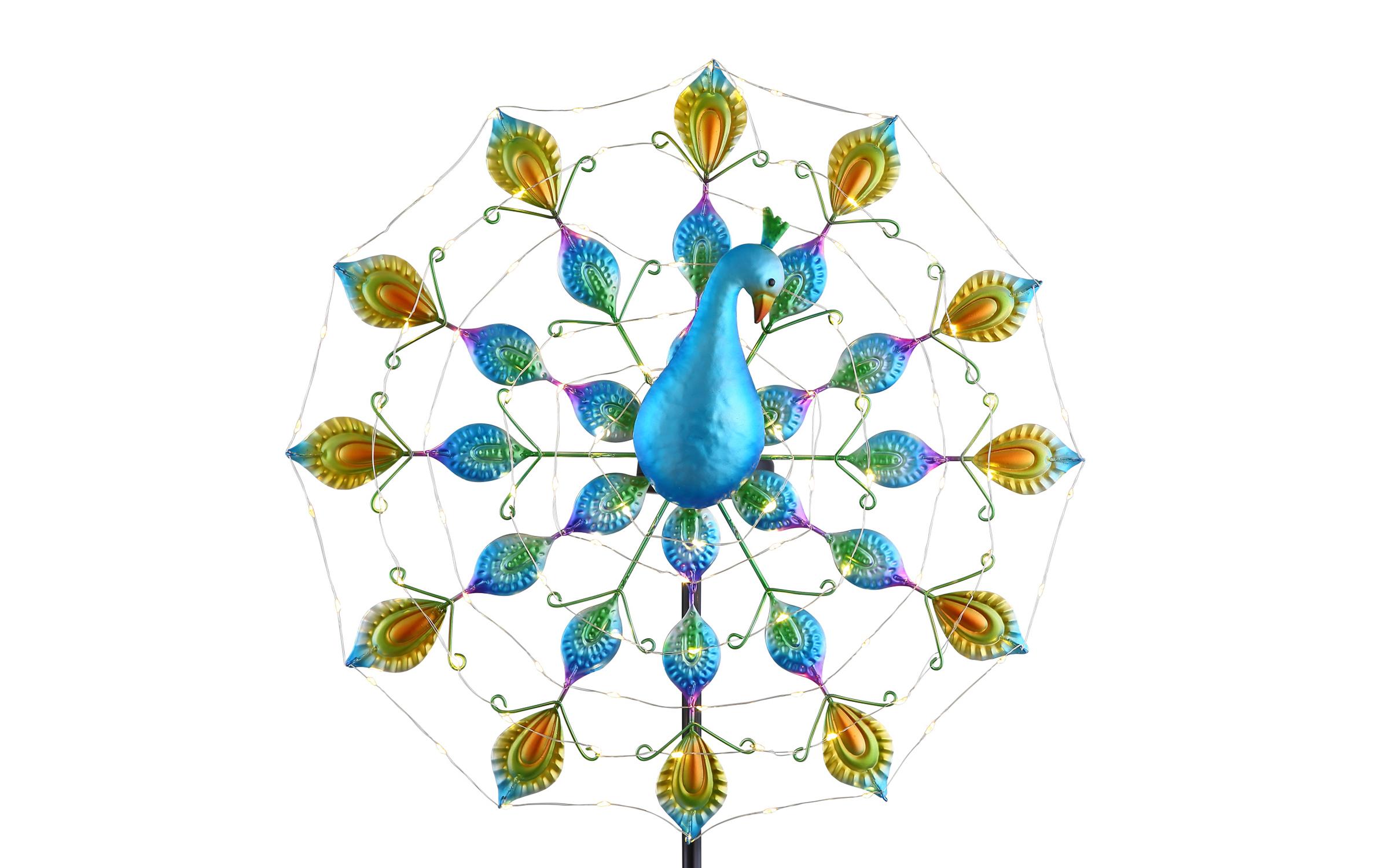 Садовый светильник на солнечных батареях Садовый светильник на солнечных батареях, разноцветный  3