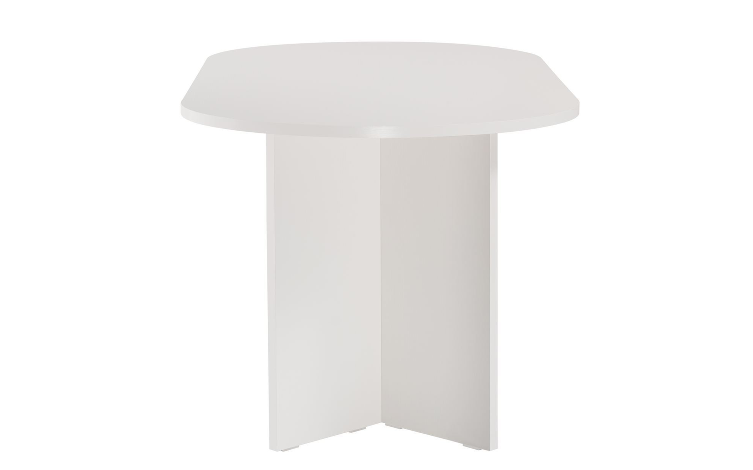 Masa dining Sablin, alb  7