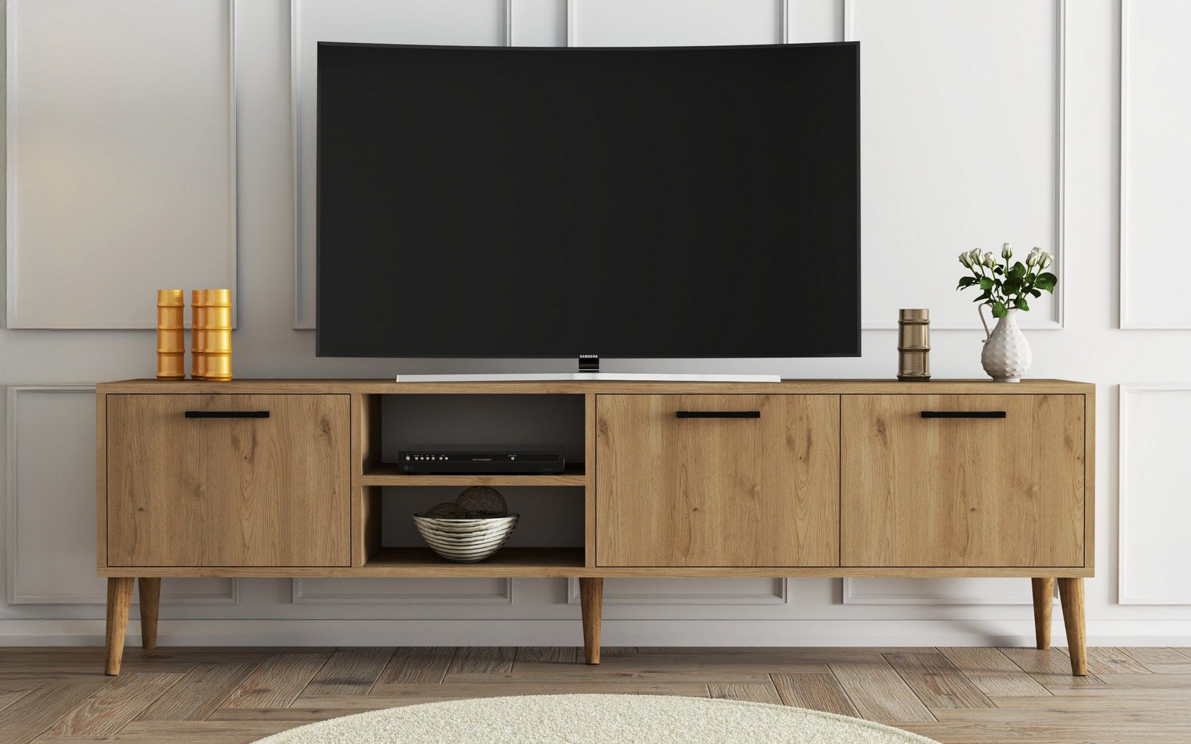 Modul TV Exen L, stejar  3