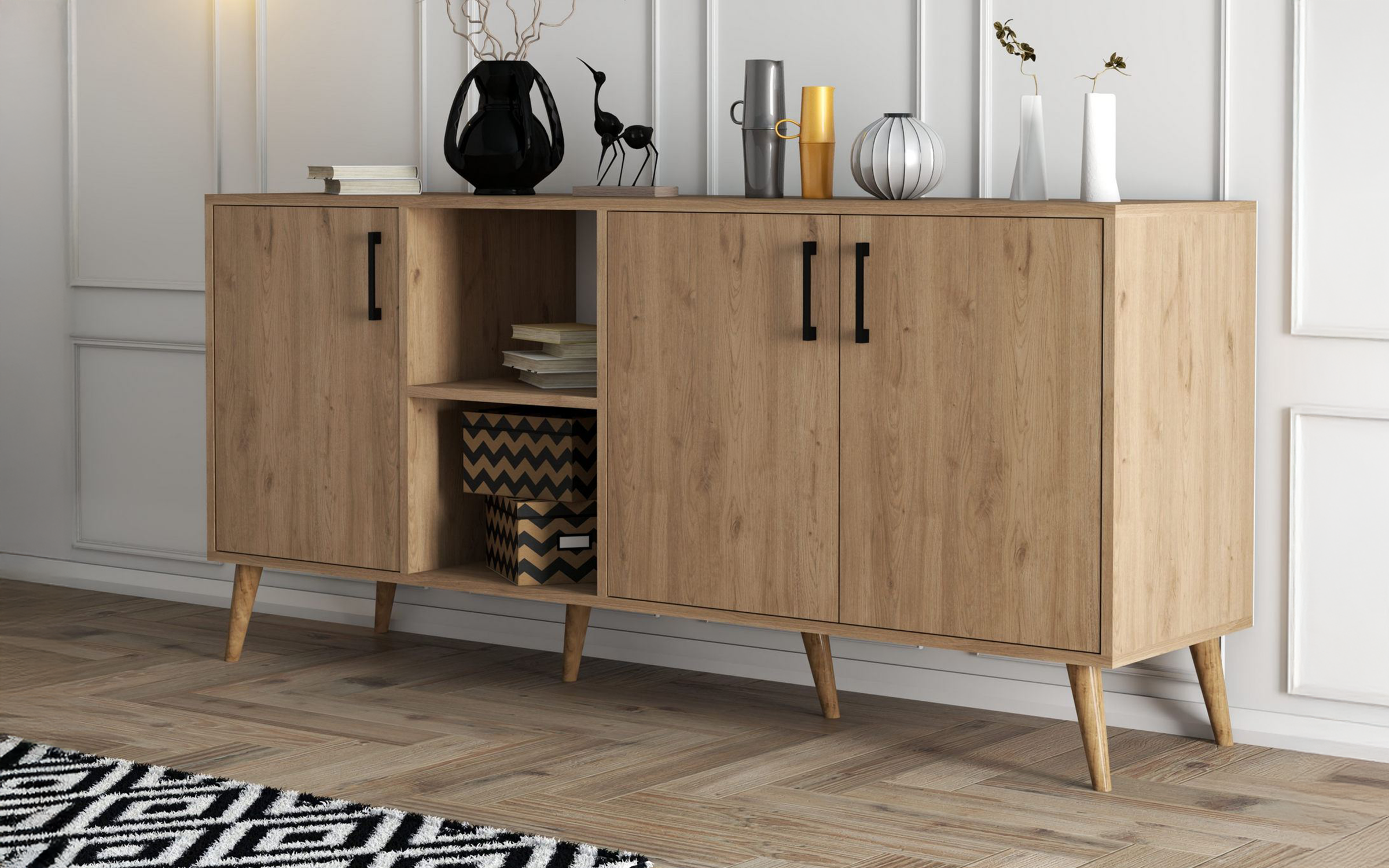 Comoda Exen, stejar  3