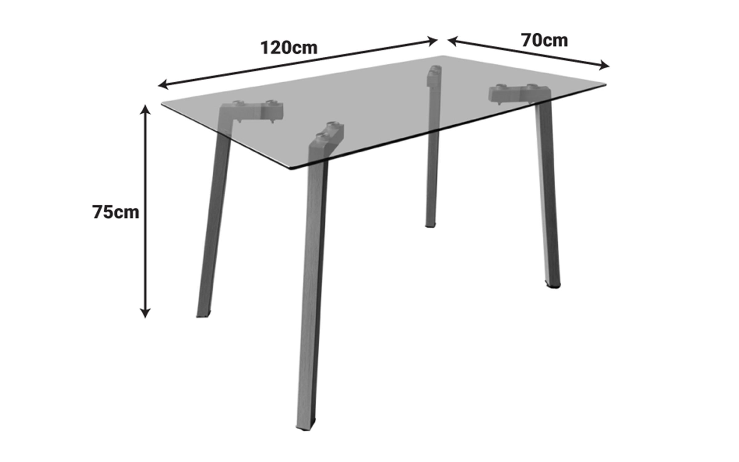 Обеденный стол Тита, натуральный  2