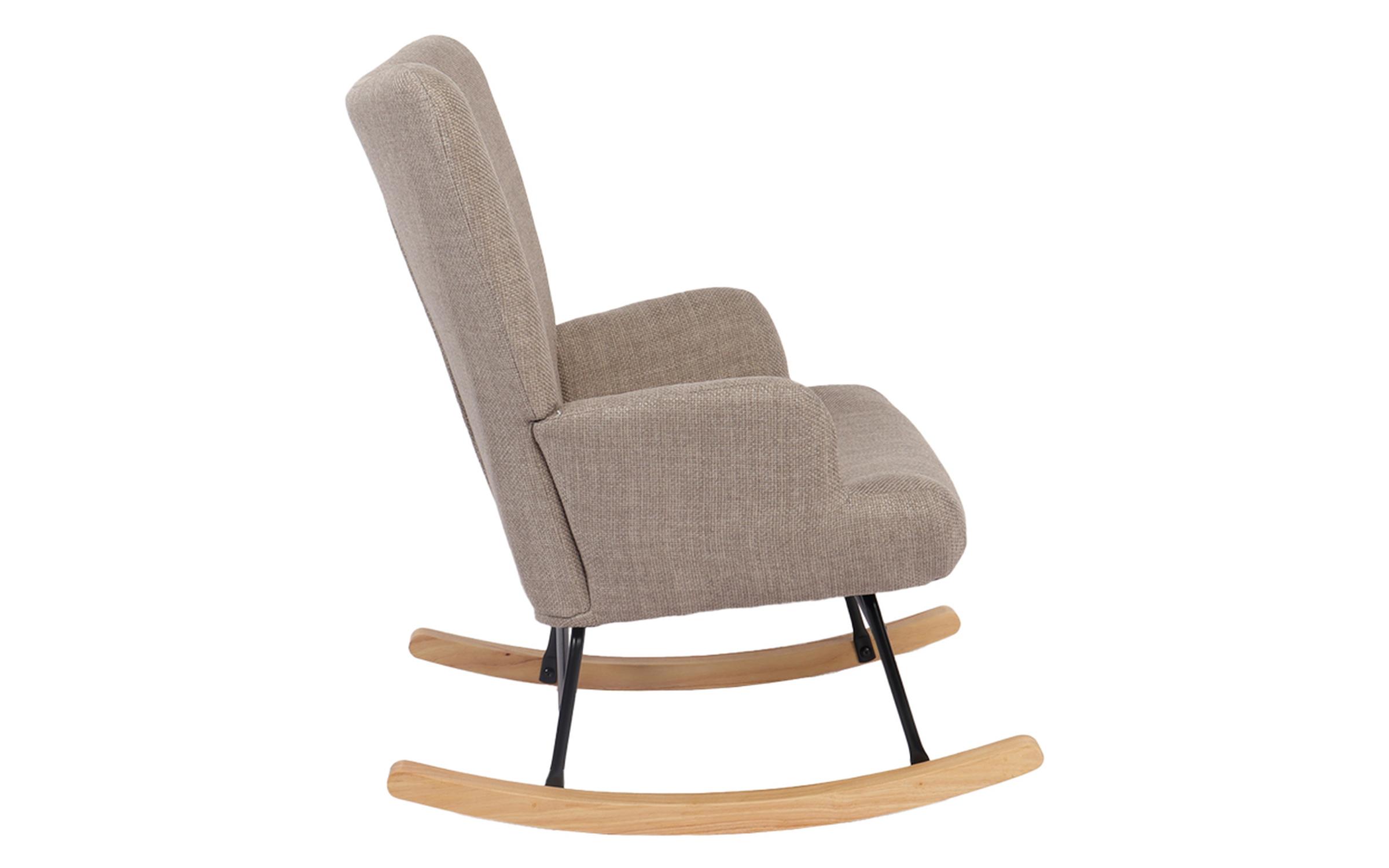 Scaun balansoar Giana, bej + natural  3