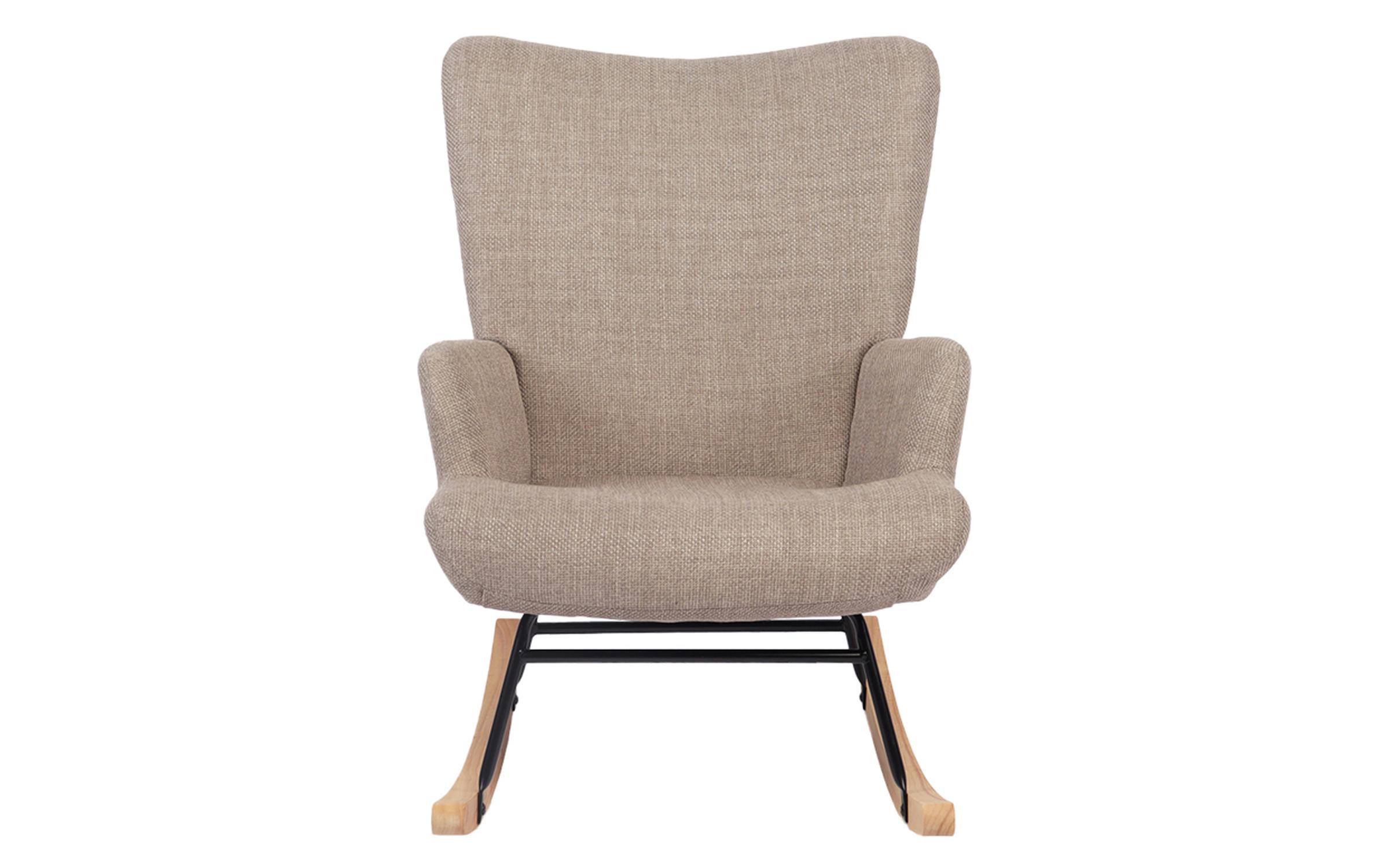 Scaun balansoar Giana, bej + natural  2