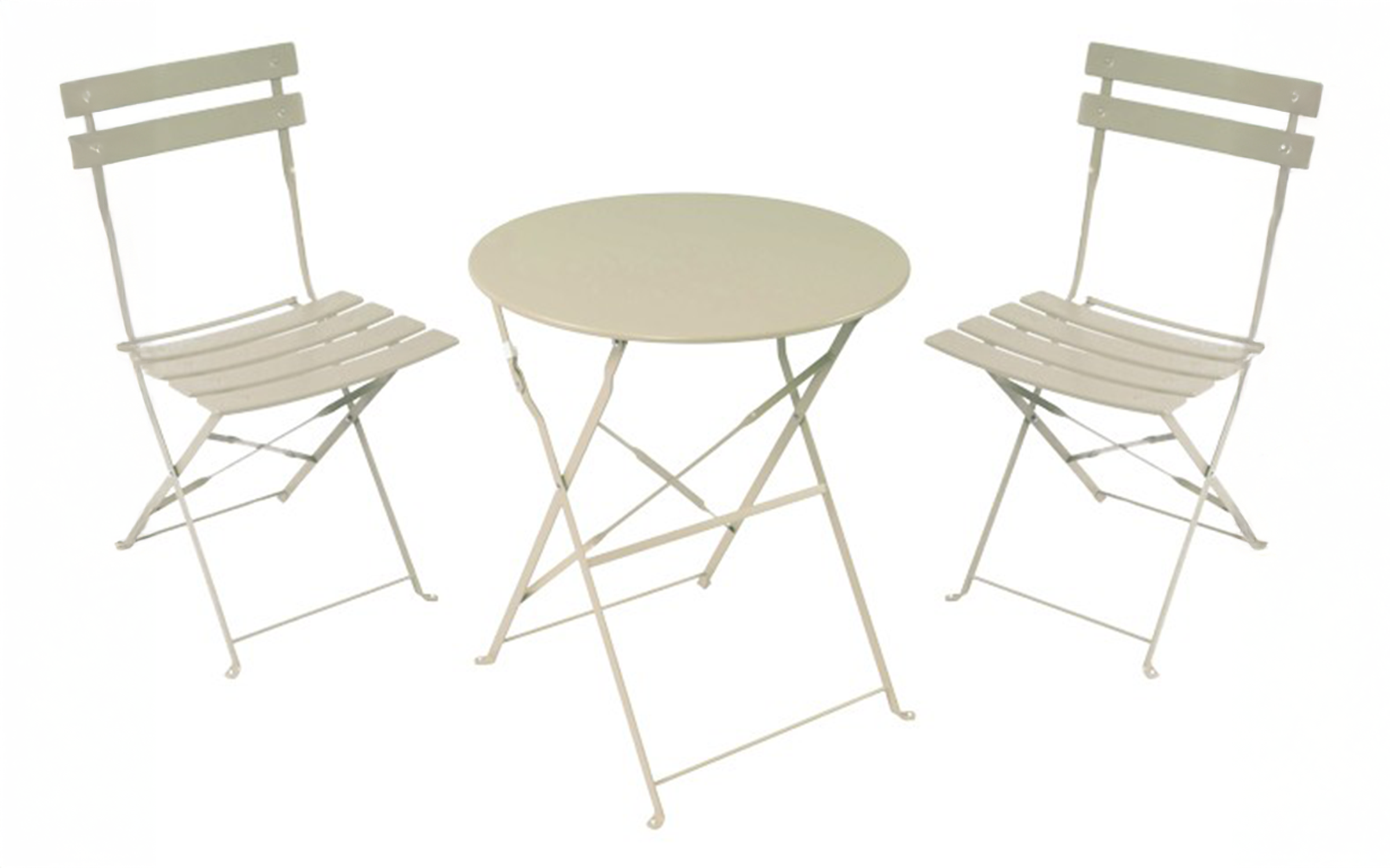 Set masa + scaune Bisto, bej  1