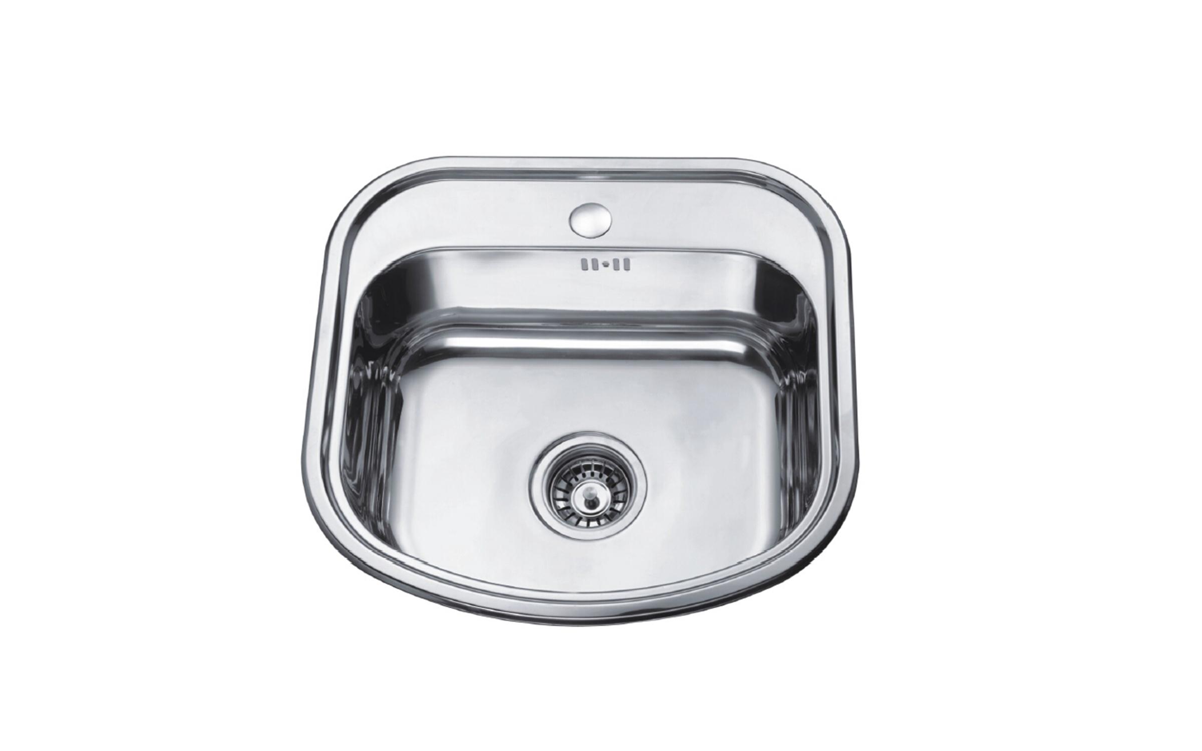 Chiuveta pentru incastrare ICK 4749, crom 1