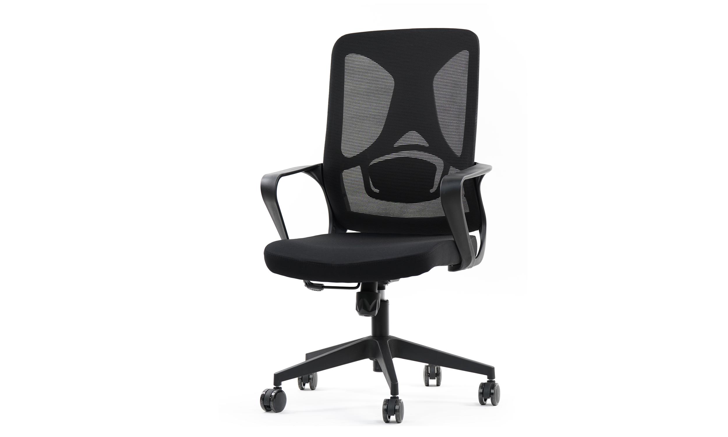 Scaun de birou Persi, negru  2