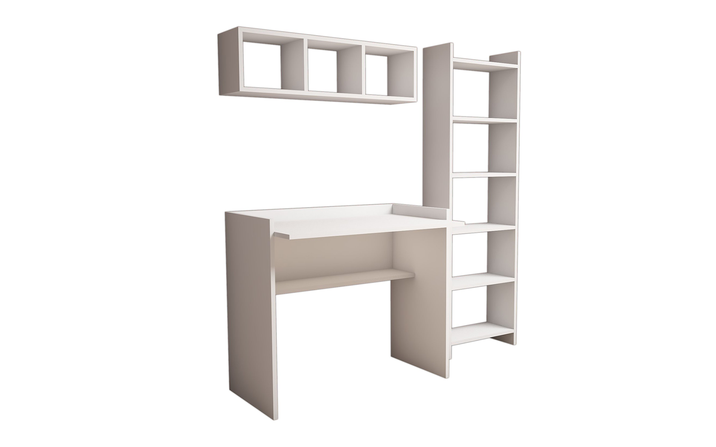 Set pentru birou Hera 1, alb  3