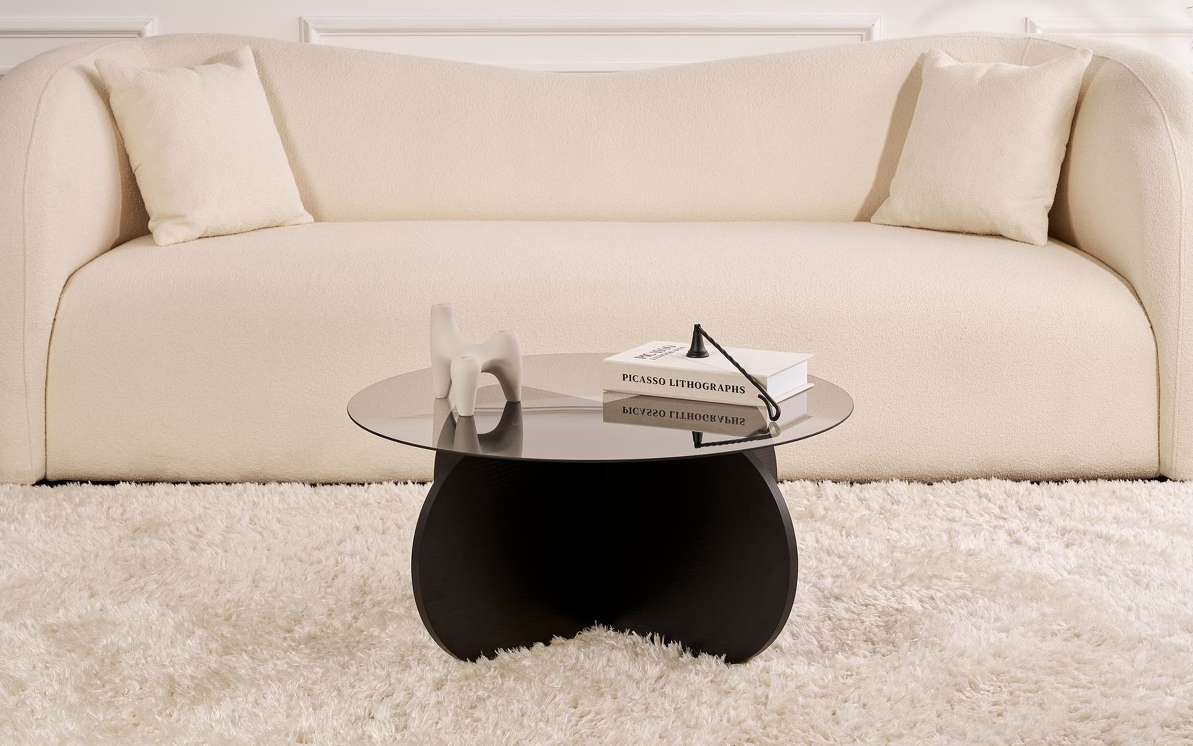 Masuta de cafea Veta, negru  3