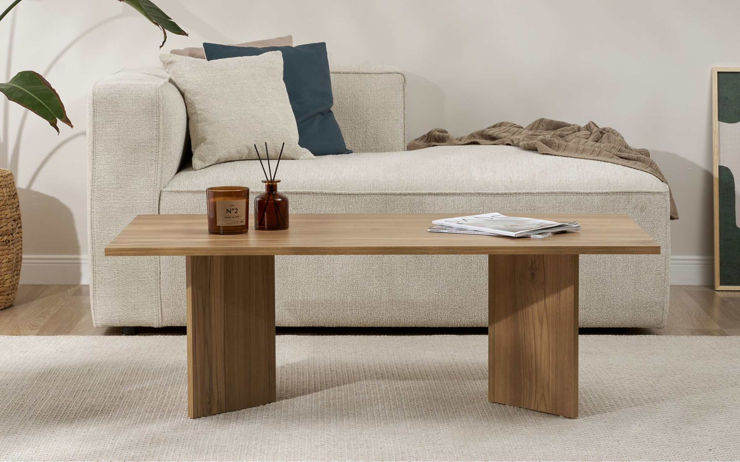 Masuta de cafea Sabin, stejar  3