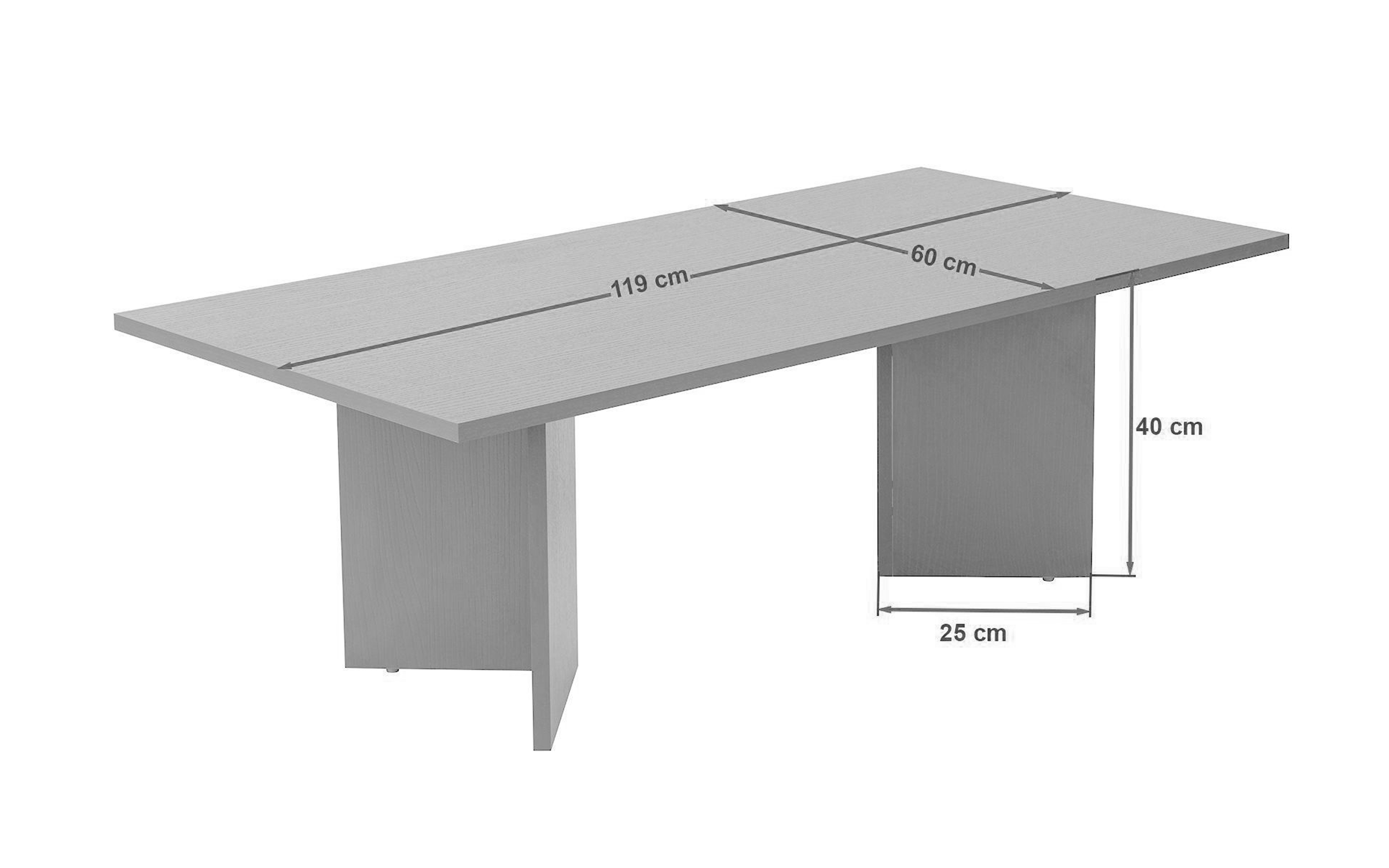 Masuta de cafea Sabin, stejar  2