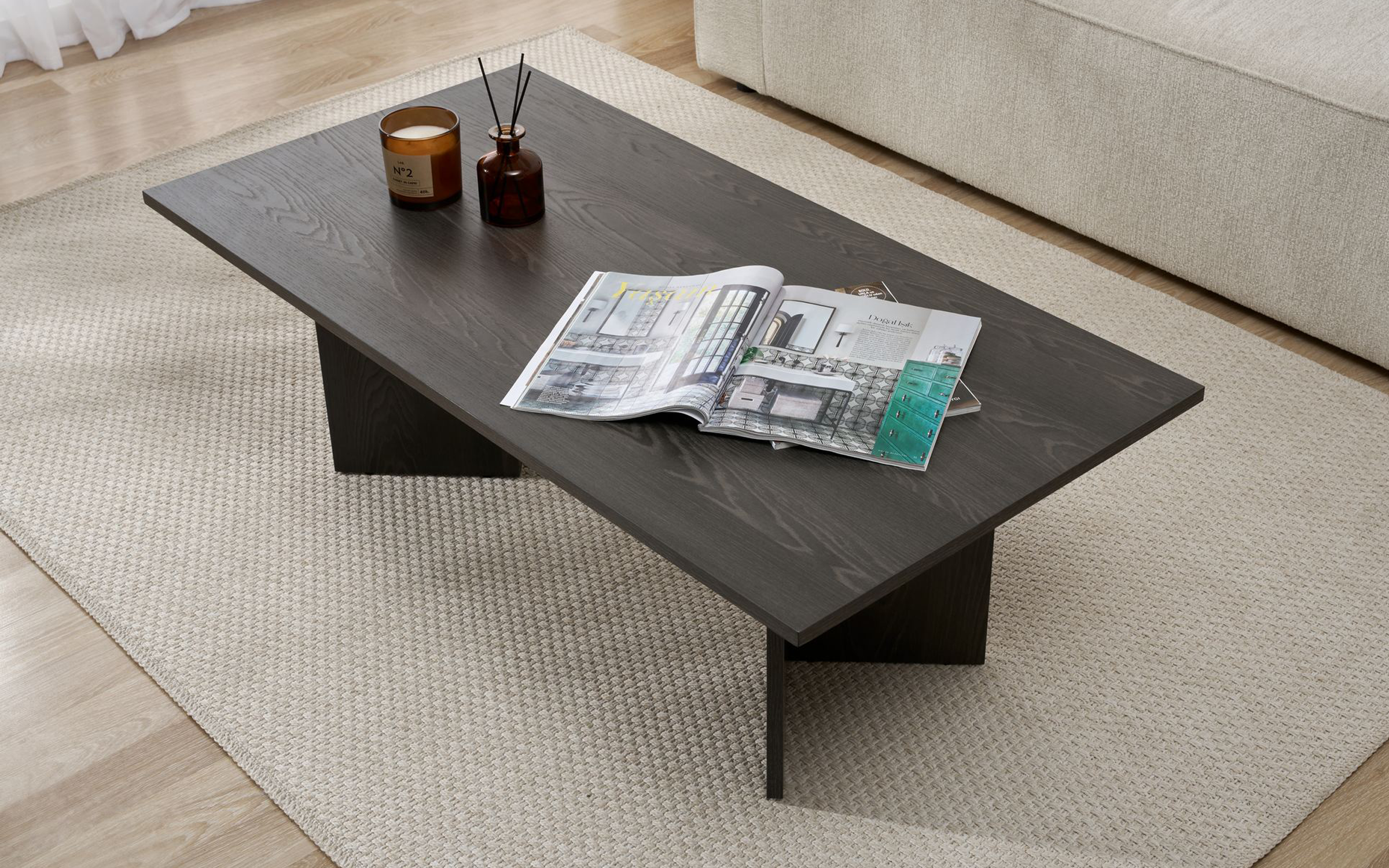 Masuta de cafea Sabin, Lumiere negru  5