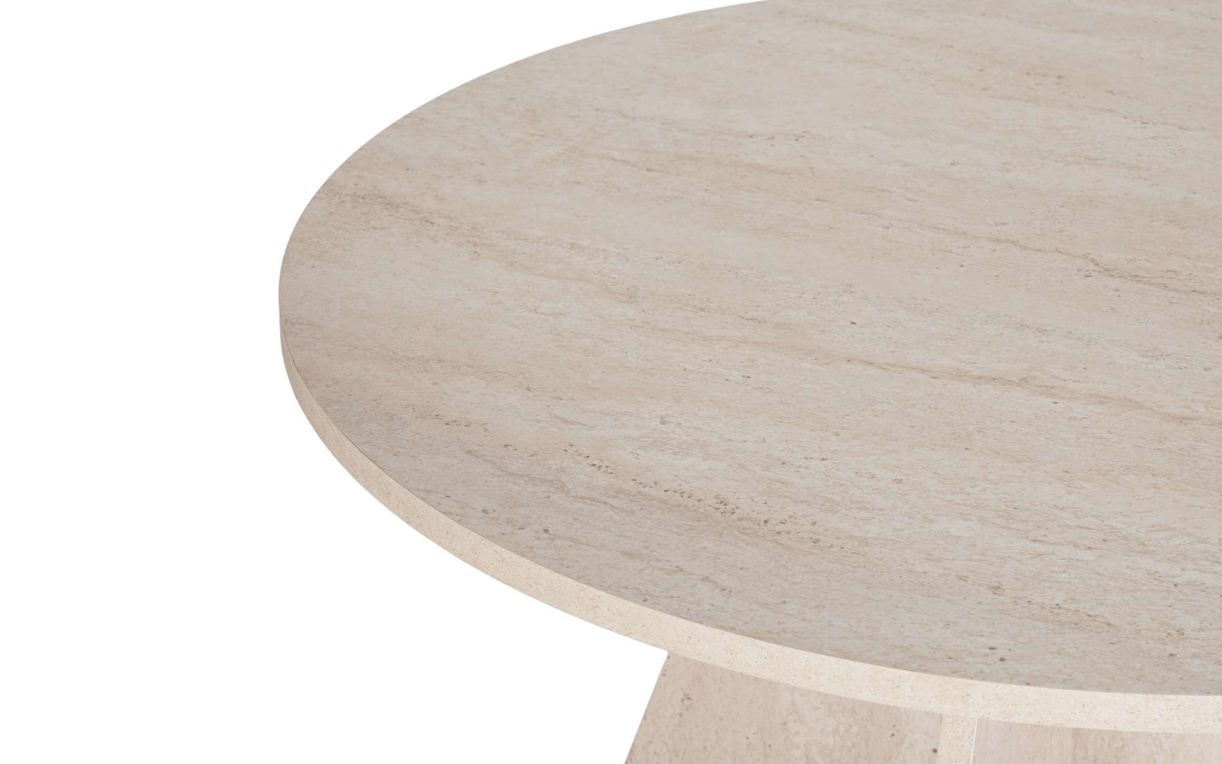 Masa dining Virela, decor travertin  6