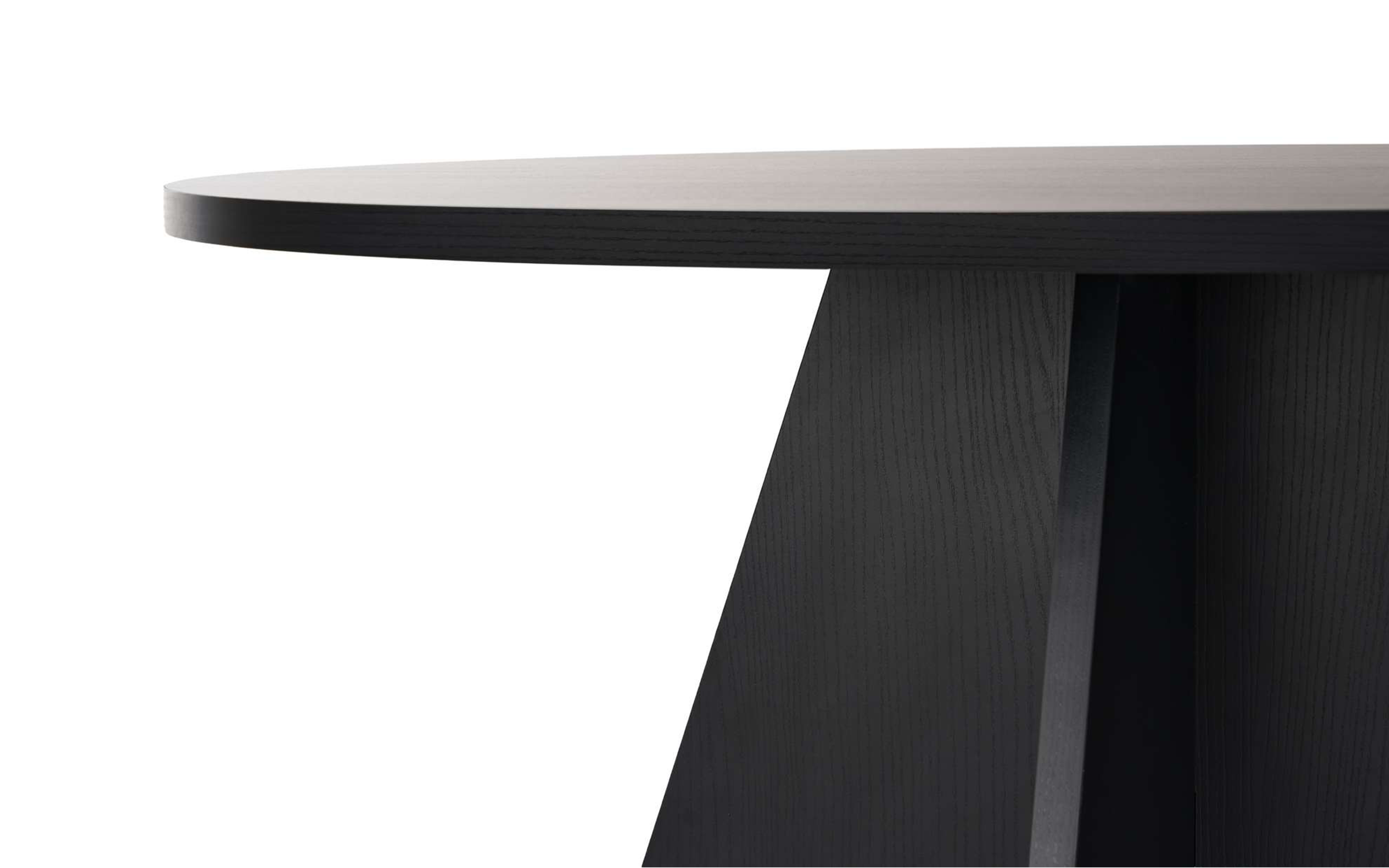 Masa dining Virela, negru  7