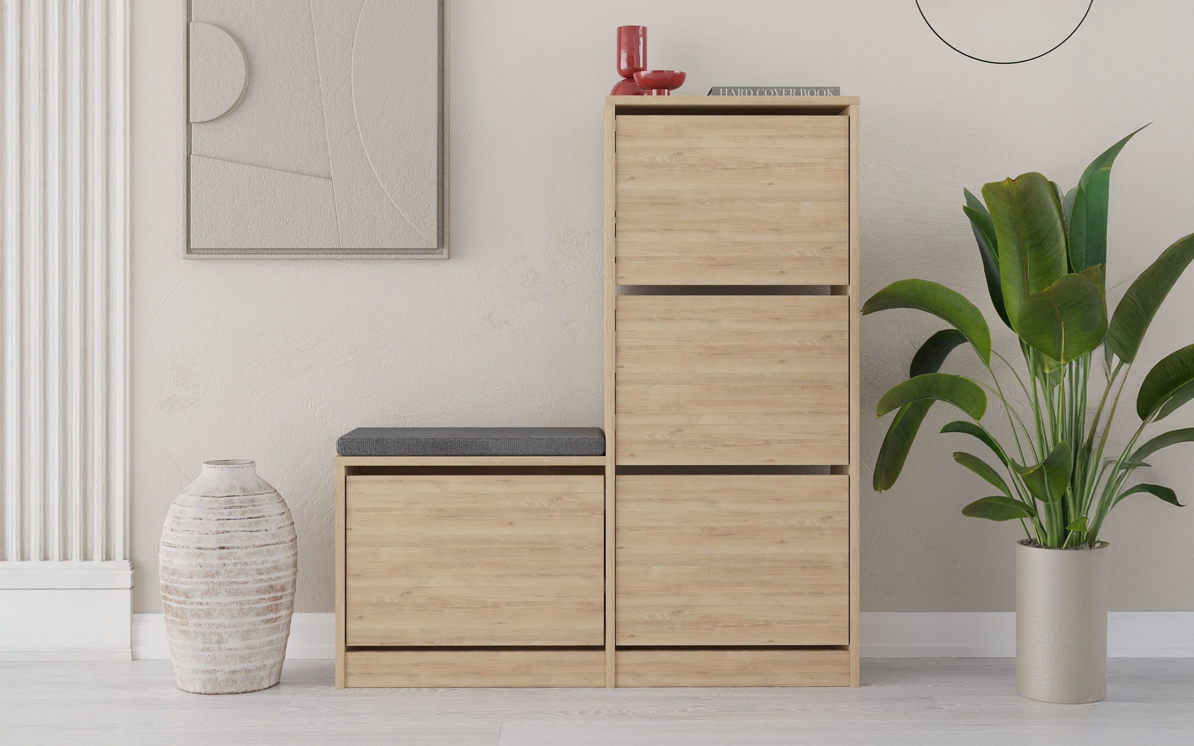 Pantofar Desio, stejar  2